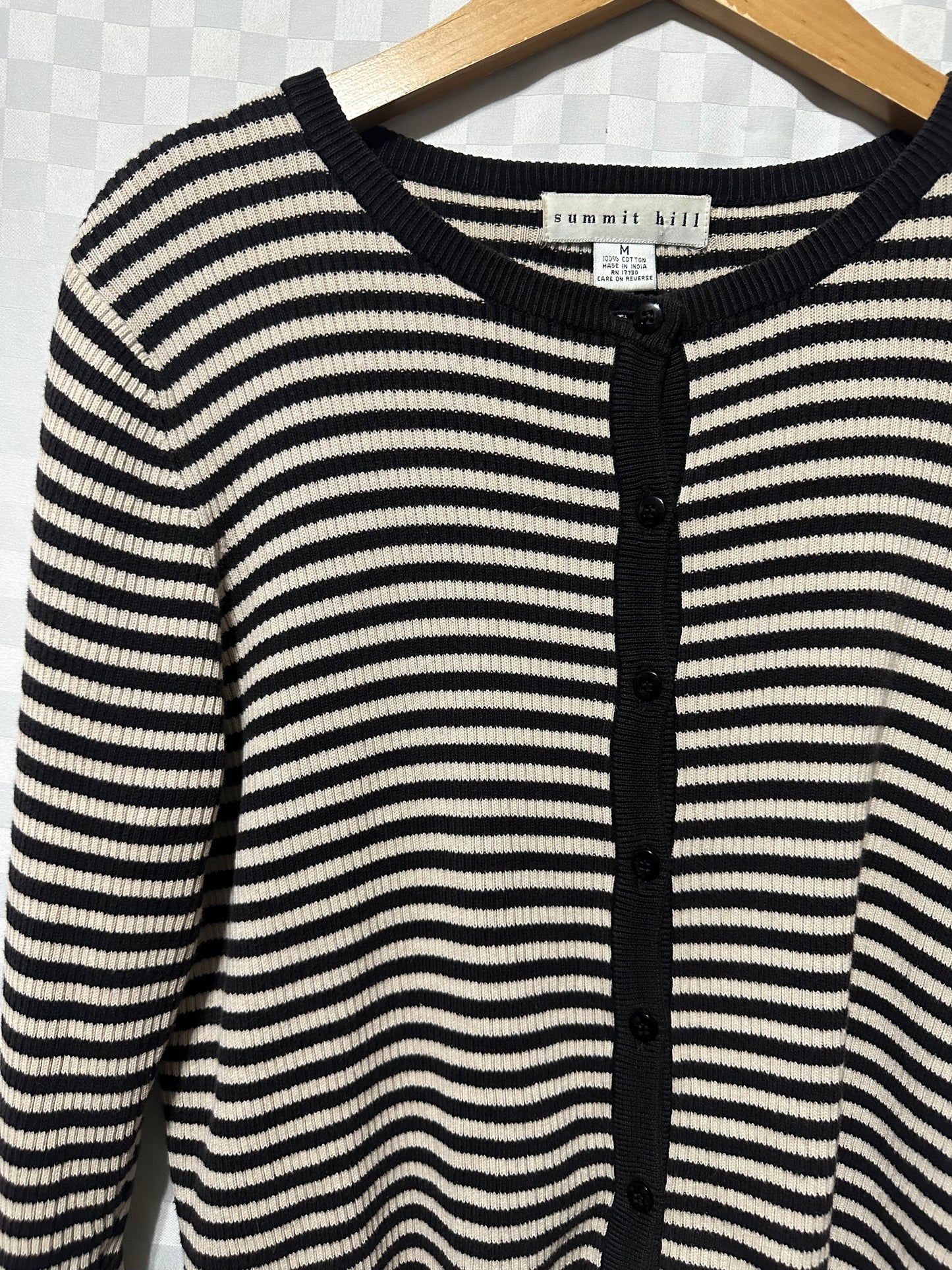 VINTAGE Summit Hill Ribbed Cardigan | M