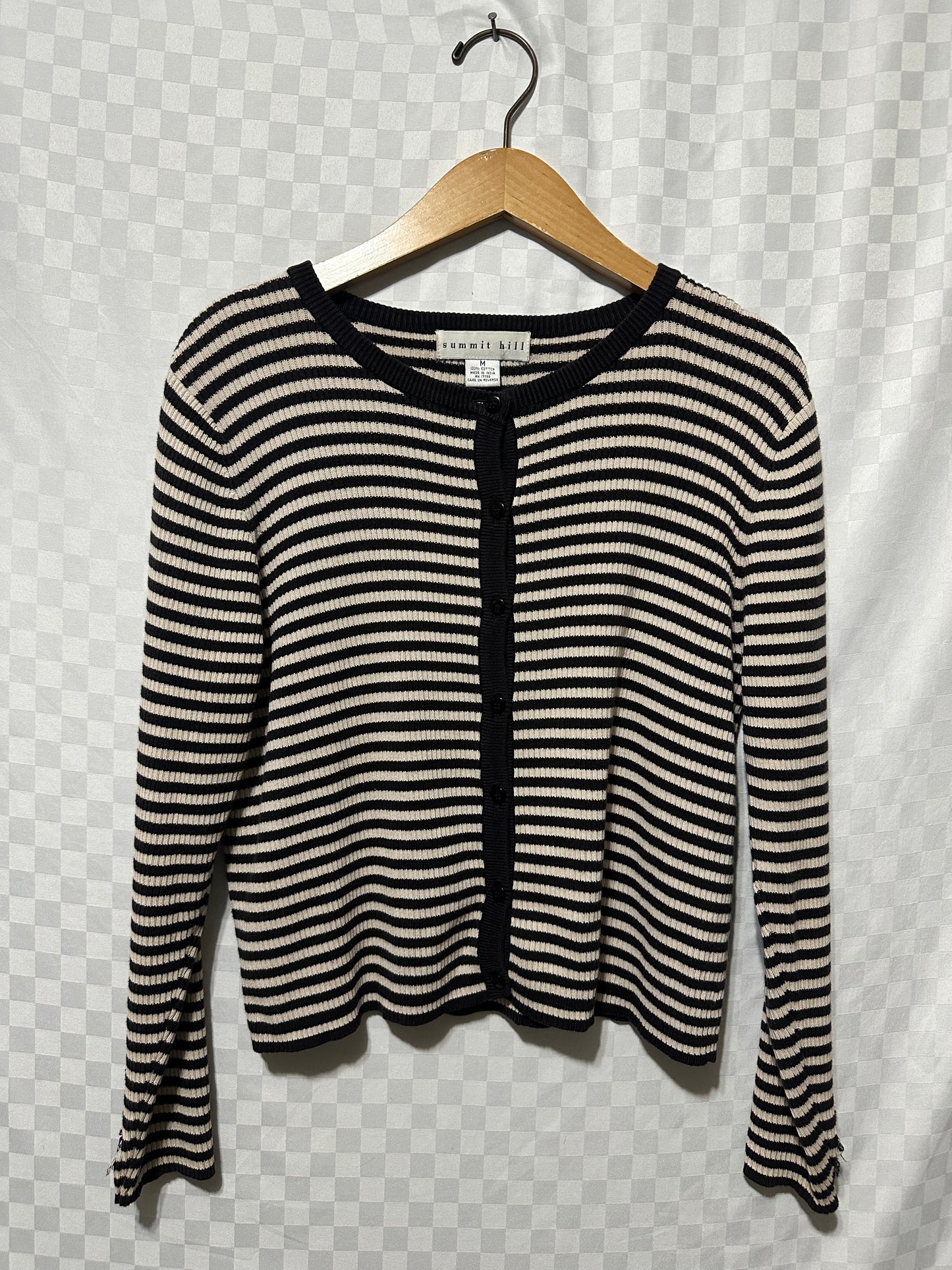 VINTAGE Summit Hill Ribbed Cardigan | M