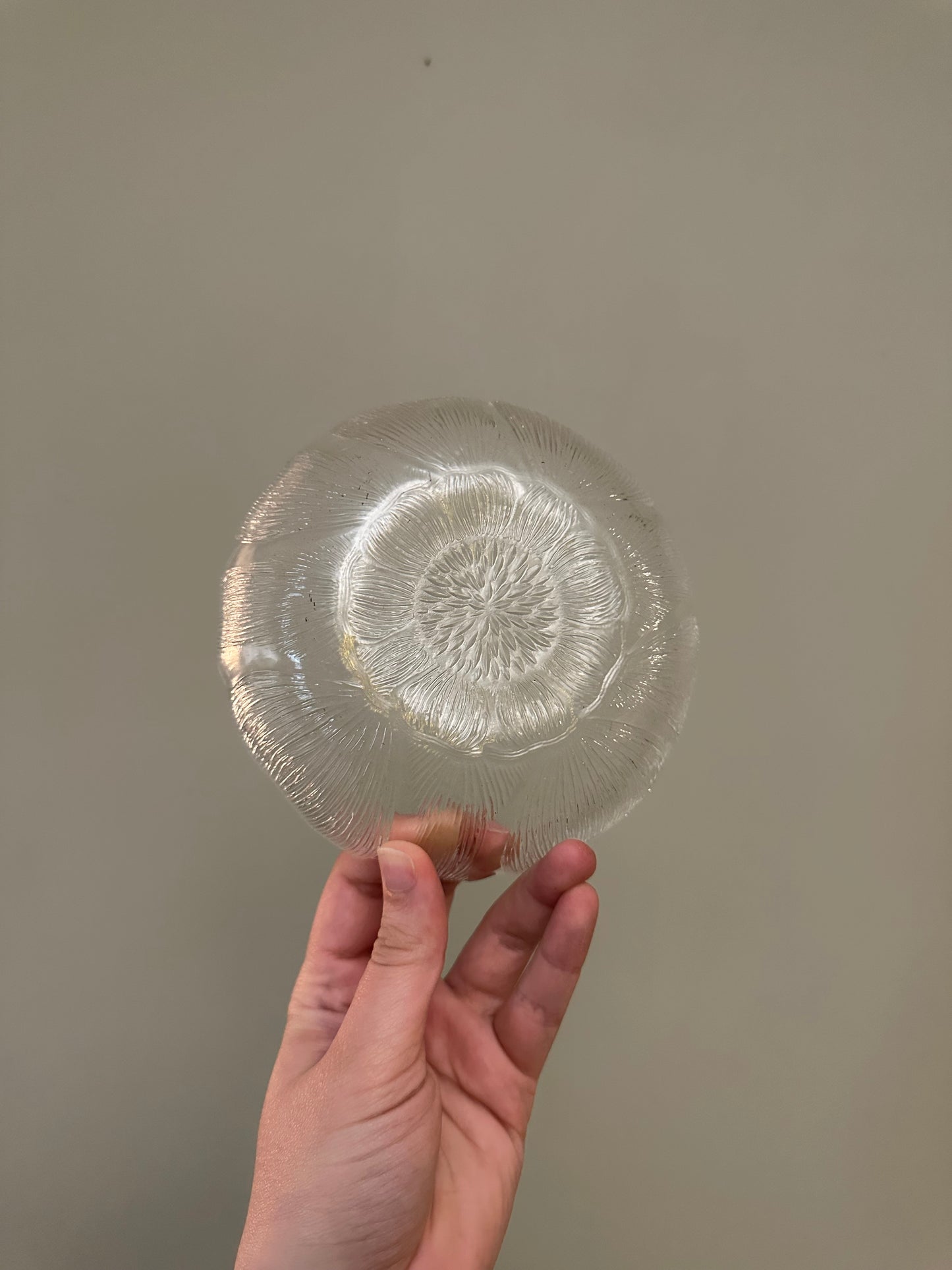 VINTAGE Floral Bowl