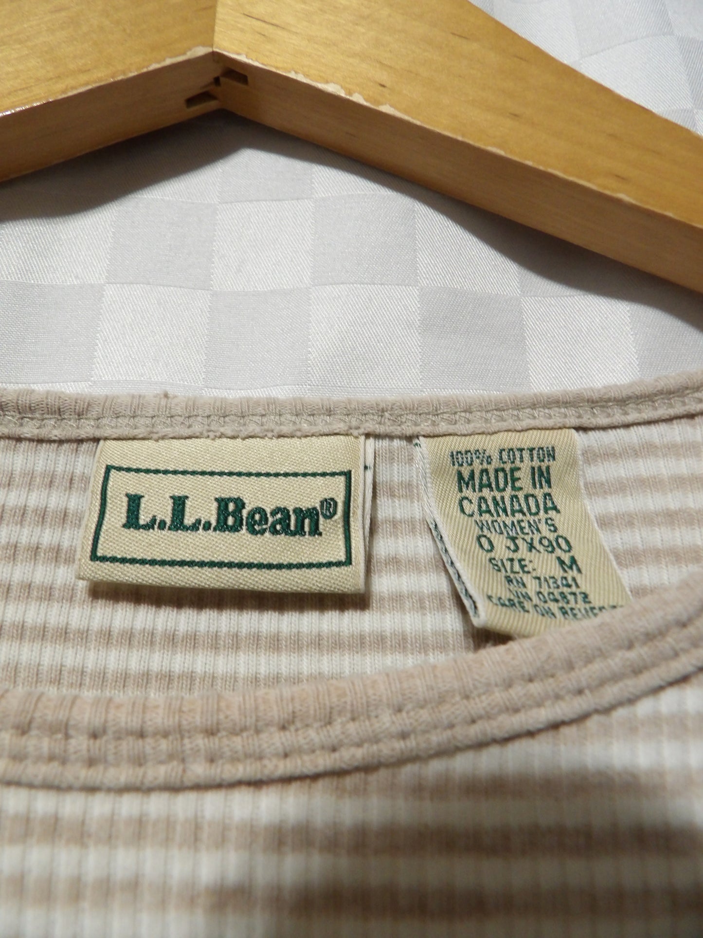VINTAGE L.L.Bean Striped Long Sleeve | M