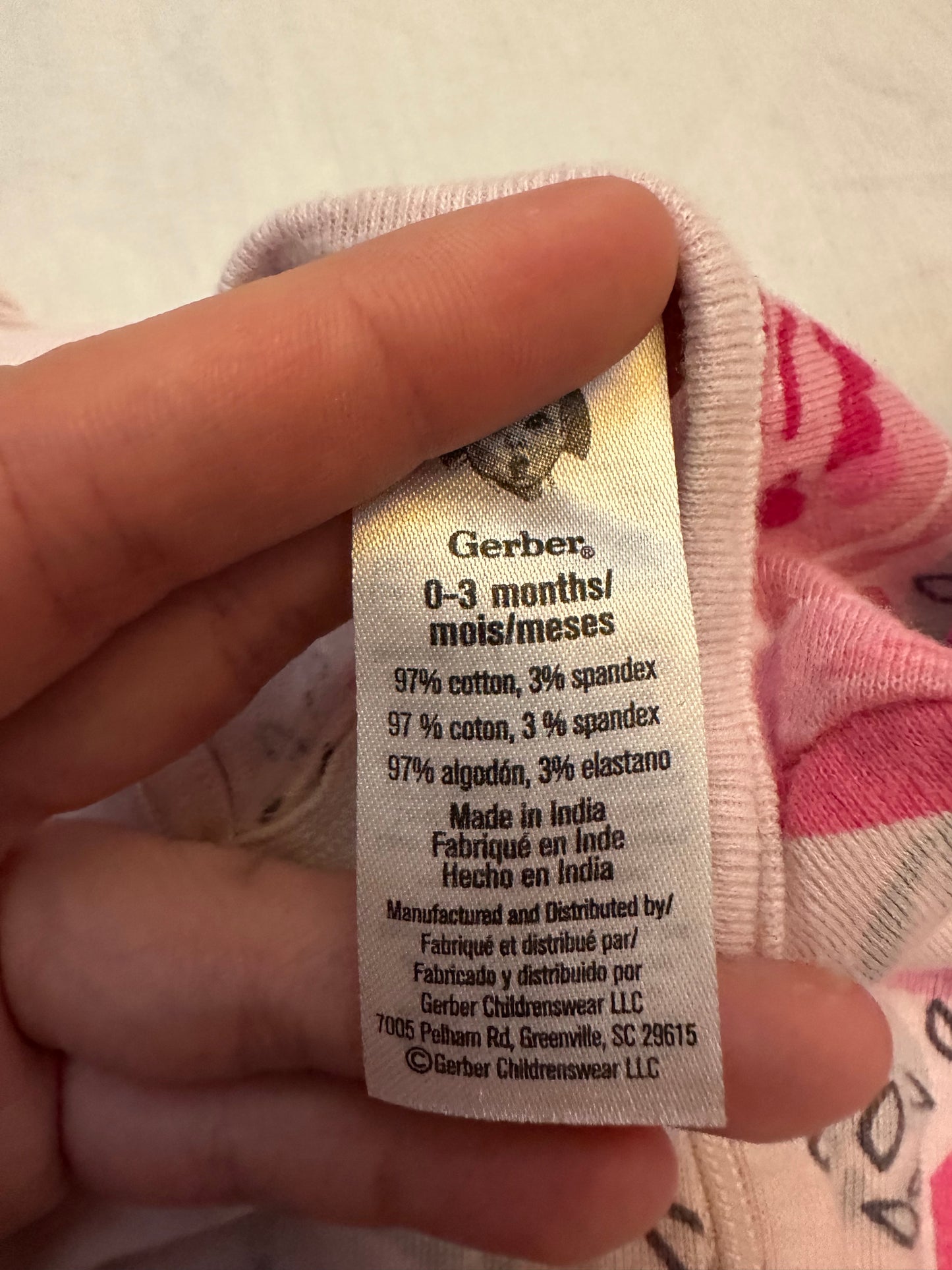 GERBER Floral Sleeper | 0-3M