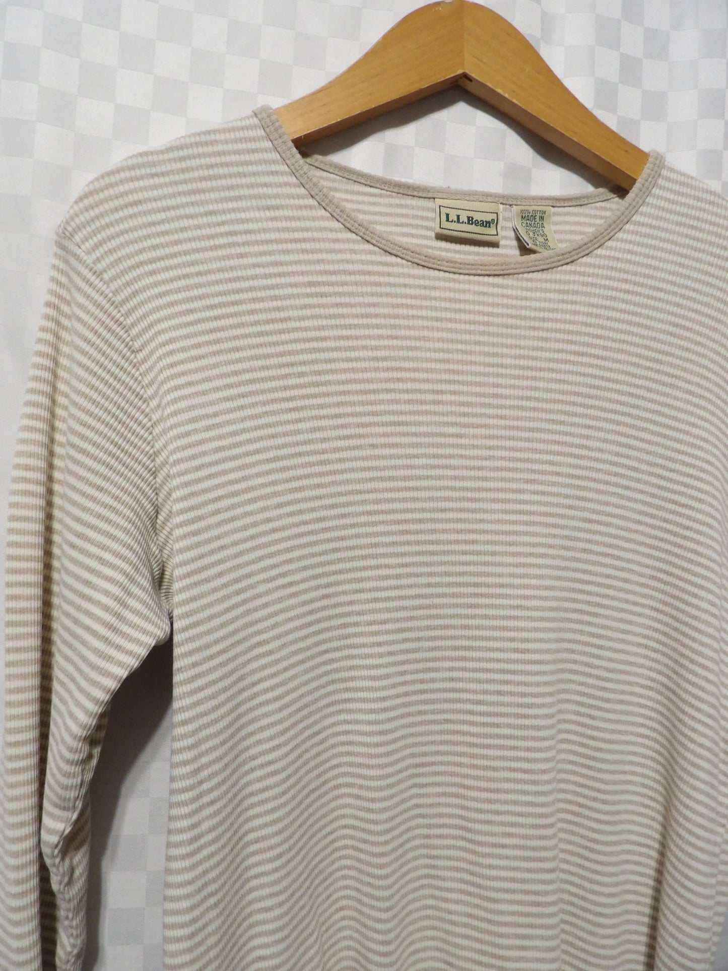 VINTAGE L.L.Bean Striped Long Sleeve | M