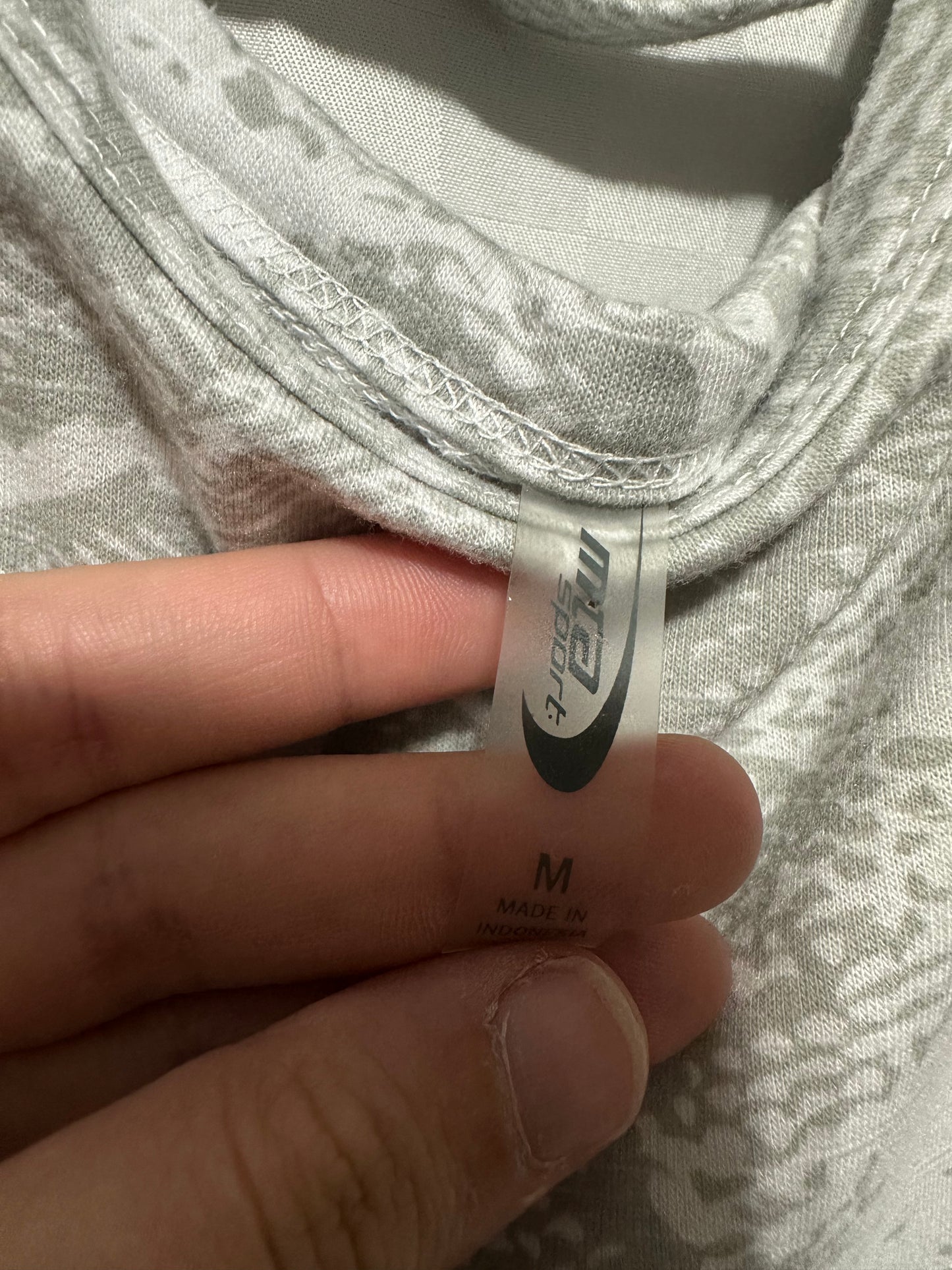 MTA SPORT Snakeskin Pattern Long Sleeve | M