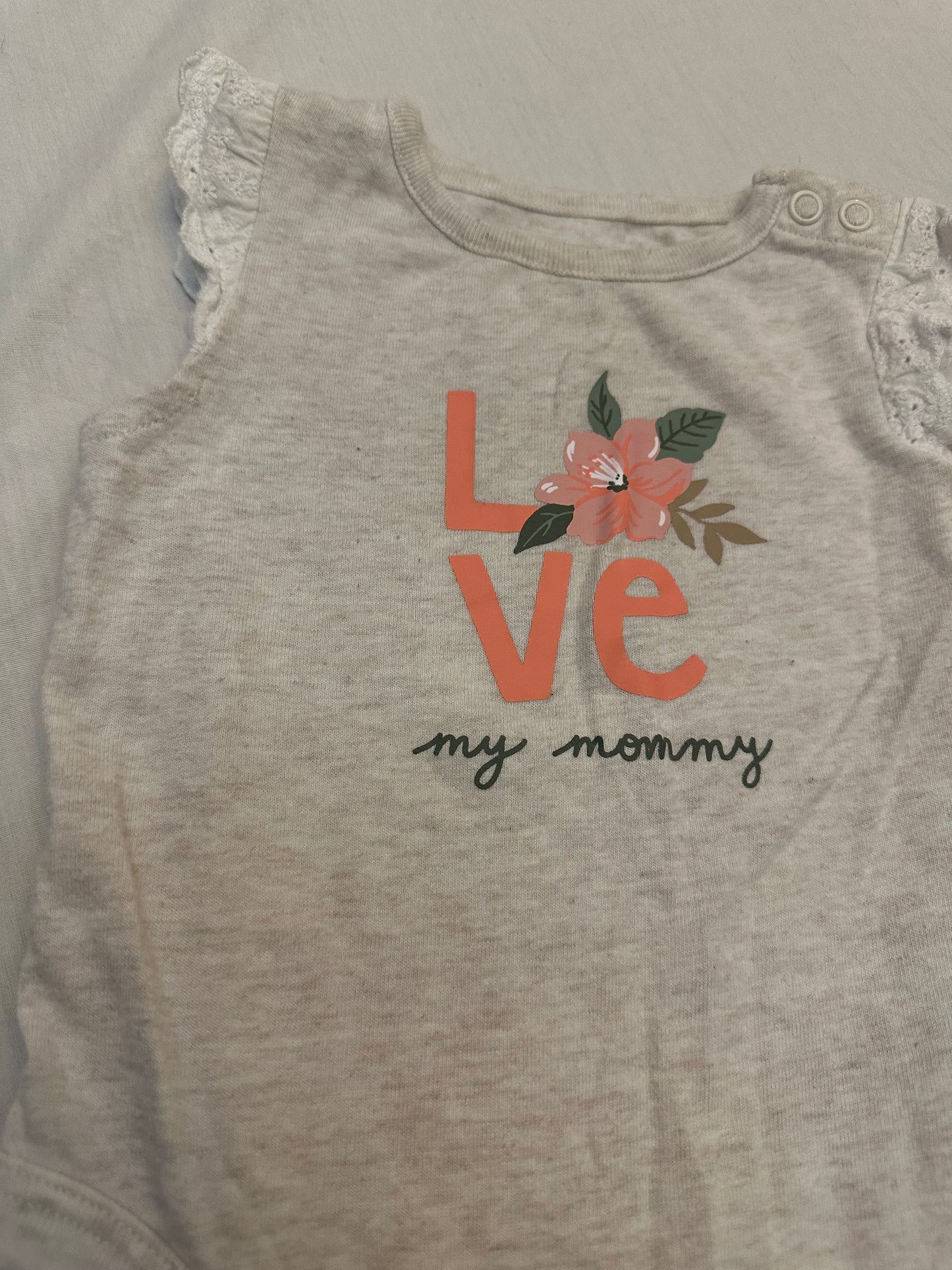 GARANIMALS “Love My Mommy” Onesie | 3-6M