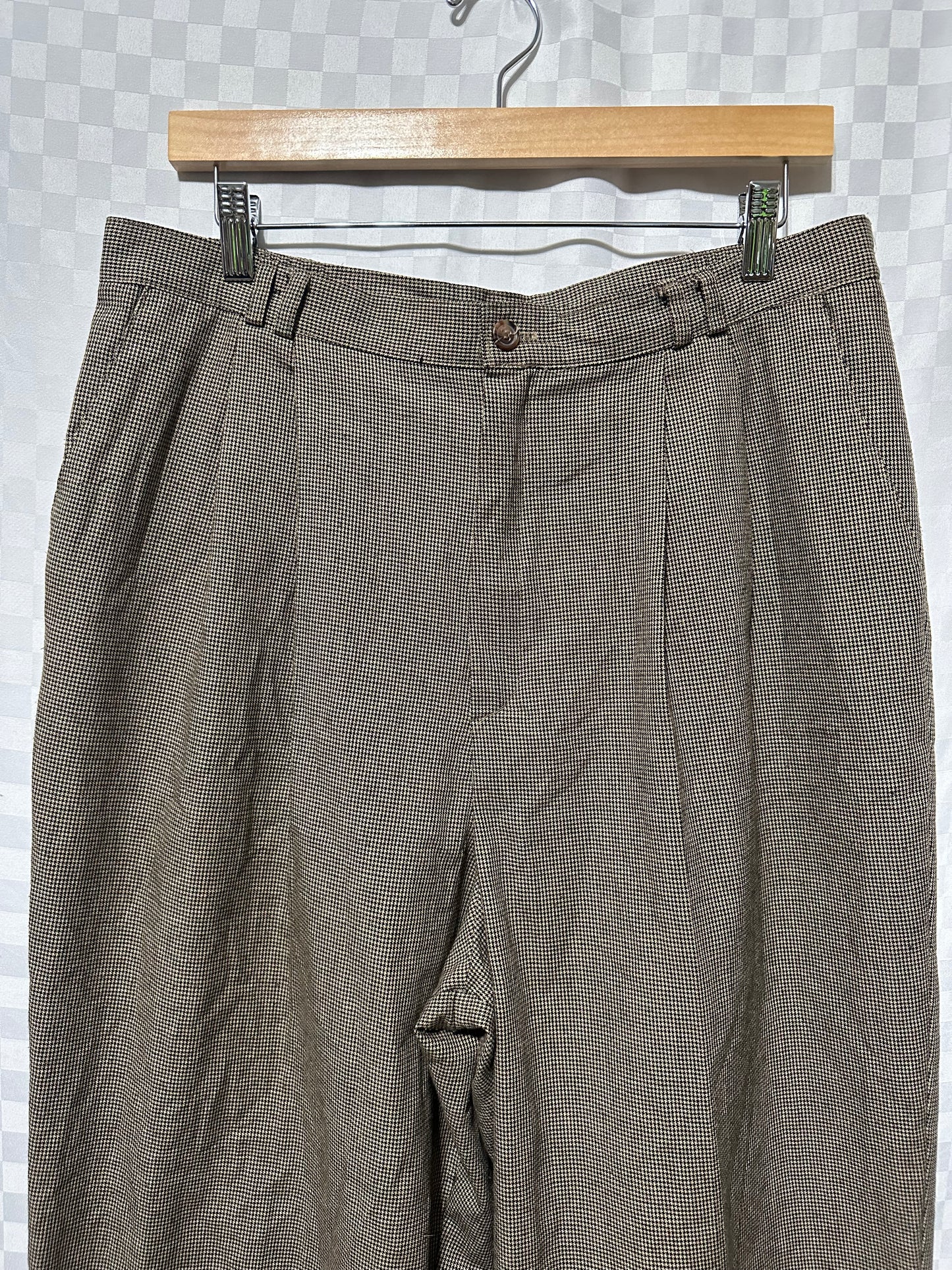 VINTAGE Jaclyn Smith Houndstooth Pants | 18