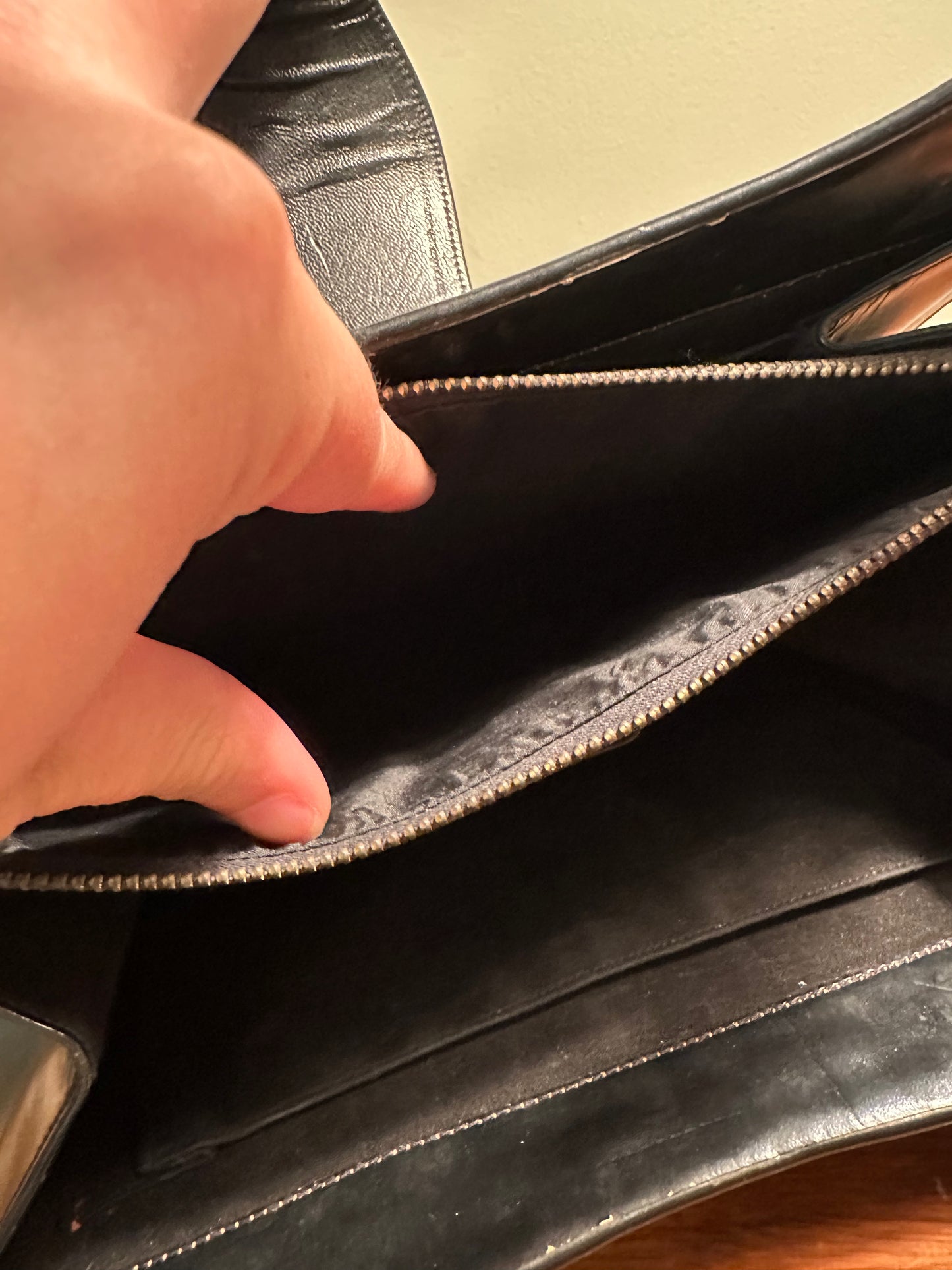 VINTAGE Zebra Purse