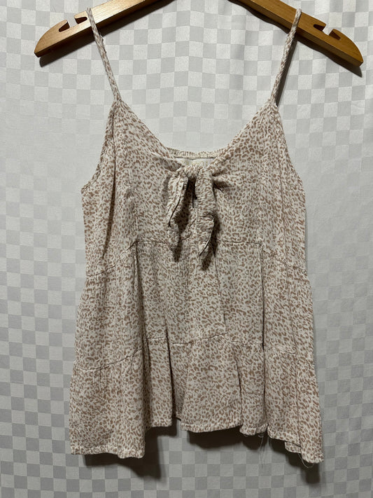 CHANCE Leopard Print Tank Top | M