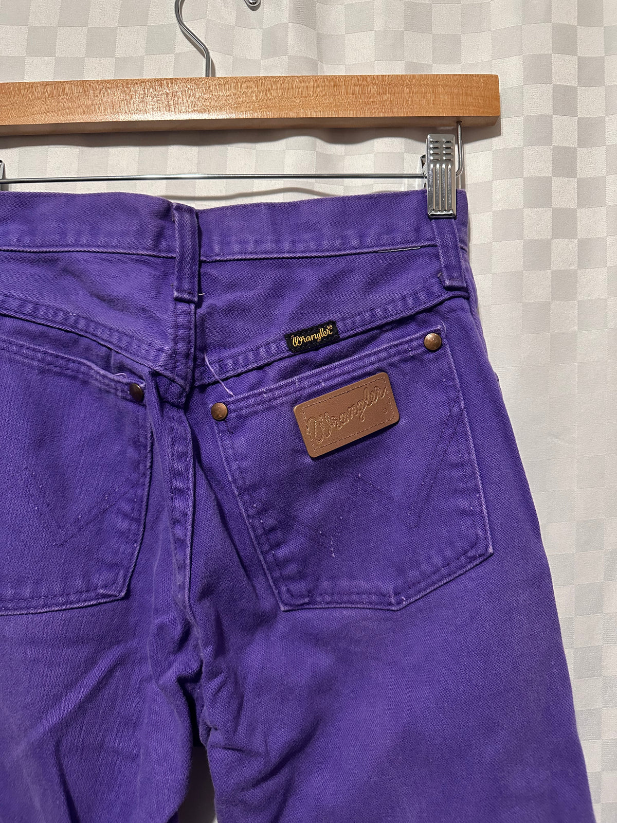 WRANGLER Vintage Purple Distressed Jeans | 3 x 32”