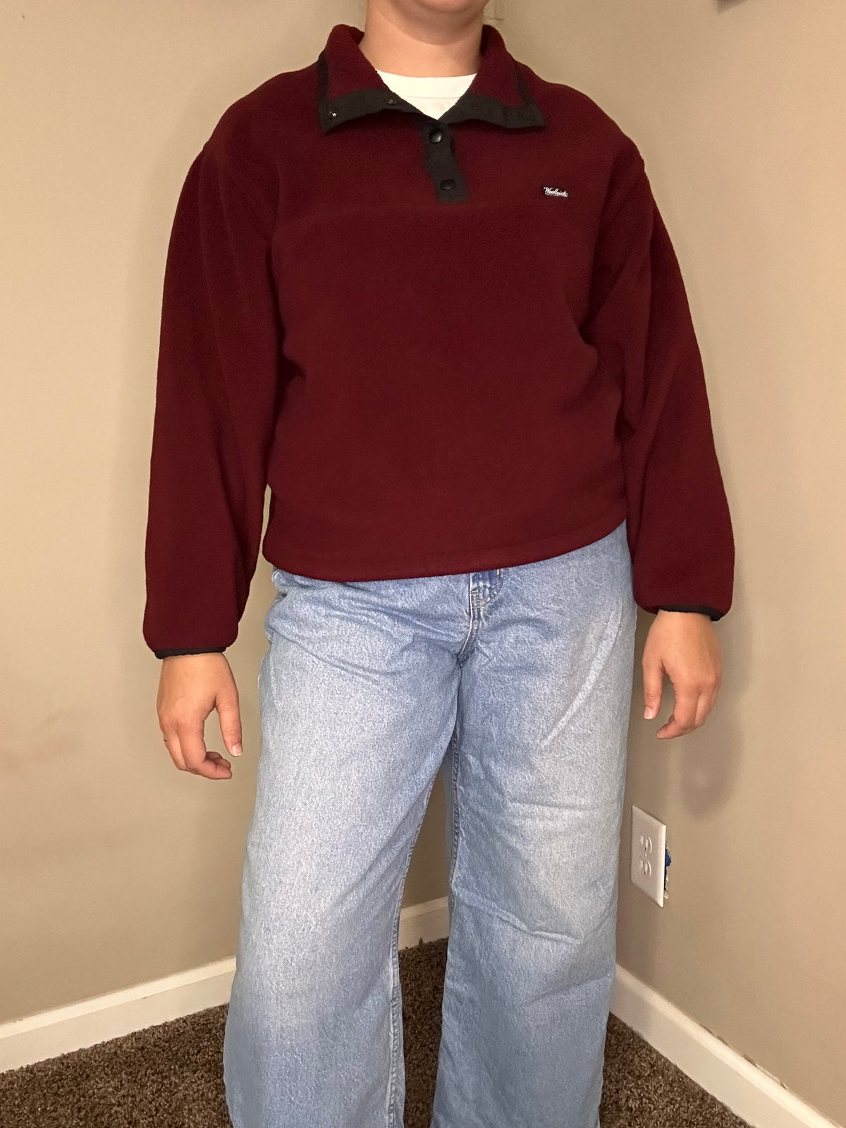 WOOLRICH Fleece Pullover | M