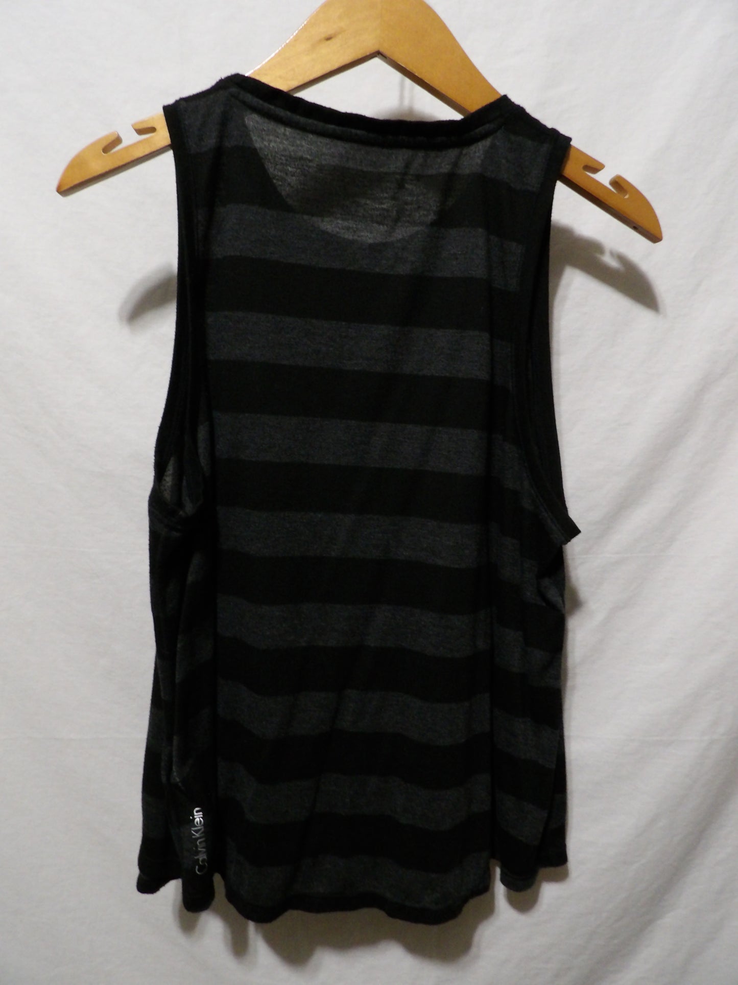 CALVIN KLEIN PERFORMANCE Striped Tank Top | L