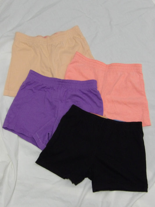 WONDER NATION Bundle of 4 Comfy Shorts | S (6/6X)