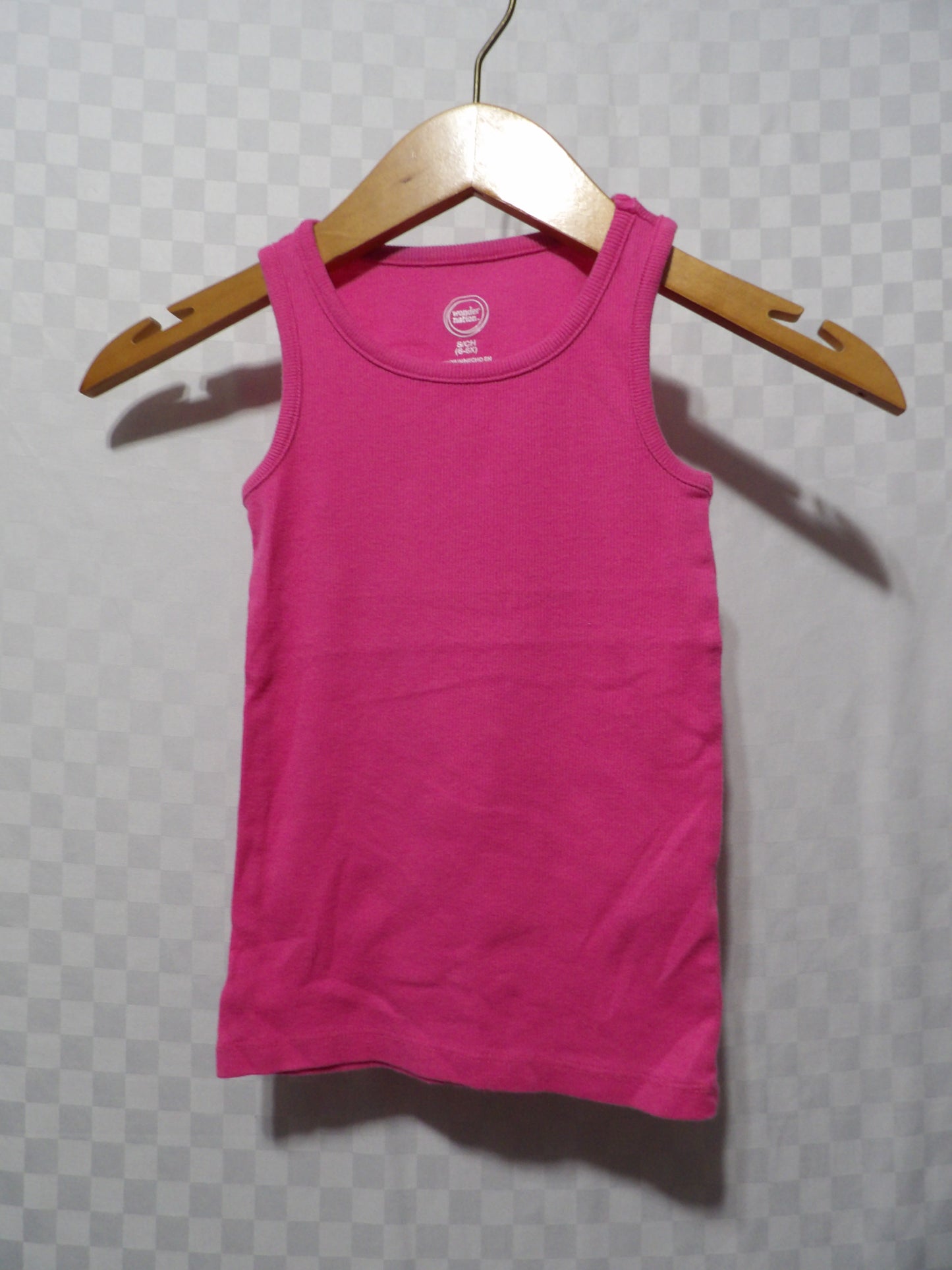 WONDER NATION Bundle of 4 Ribbed Tank Tops | Girls' S/M