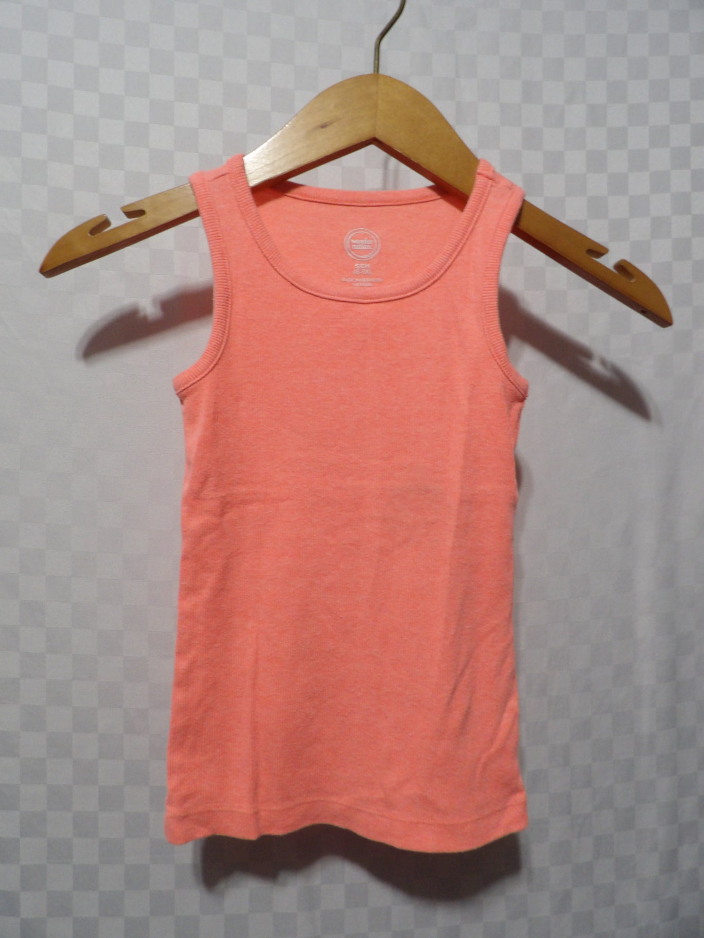 WONDER NATION Bundle of 4 Ribbed Tank Tops | Girls' S/M