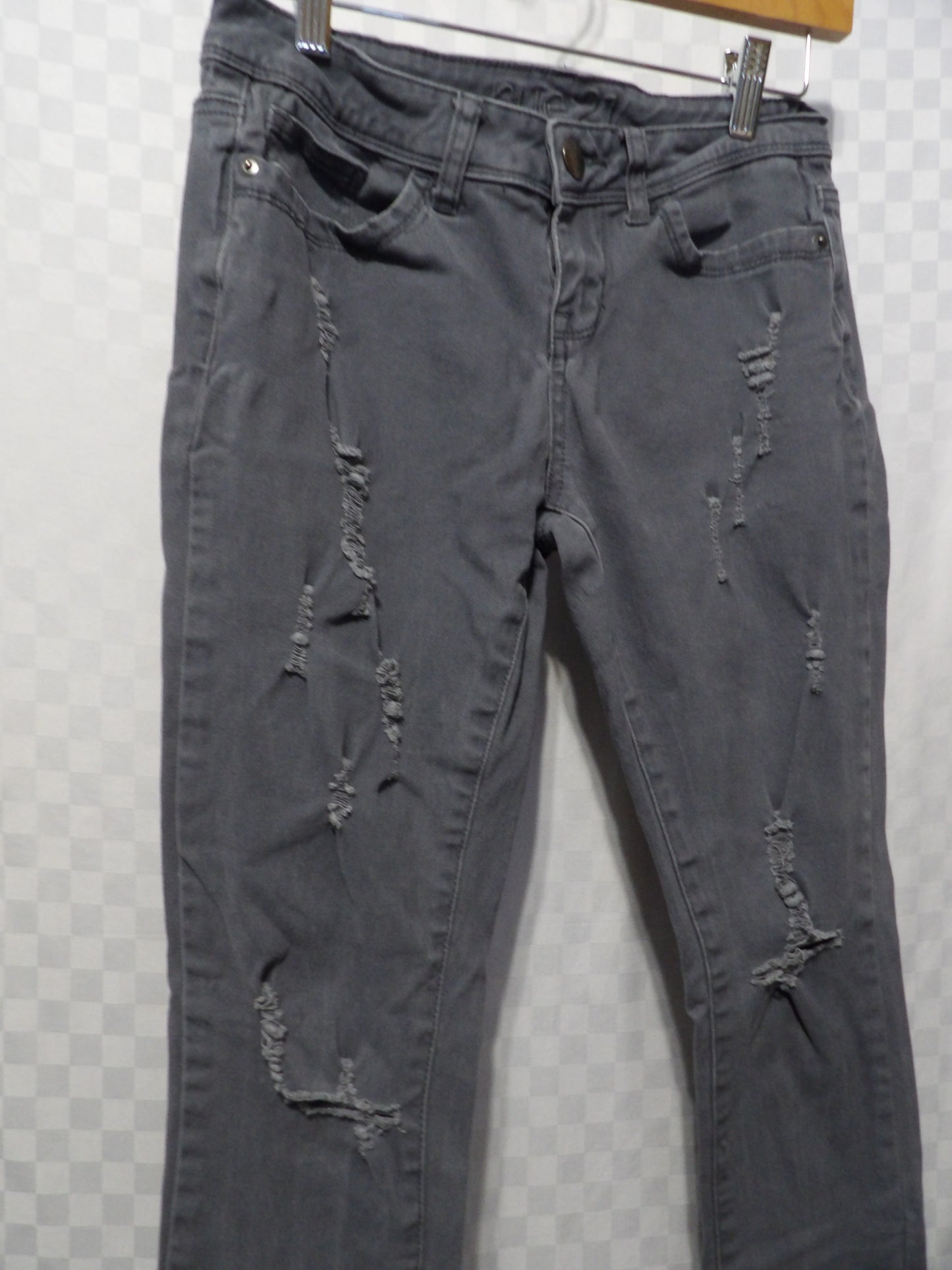 RUE 21 Gray Distressed Jeans | 3-4