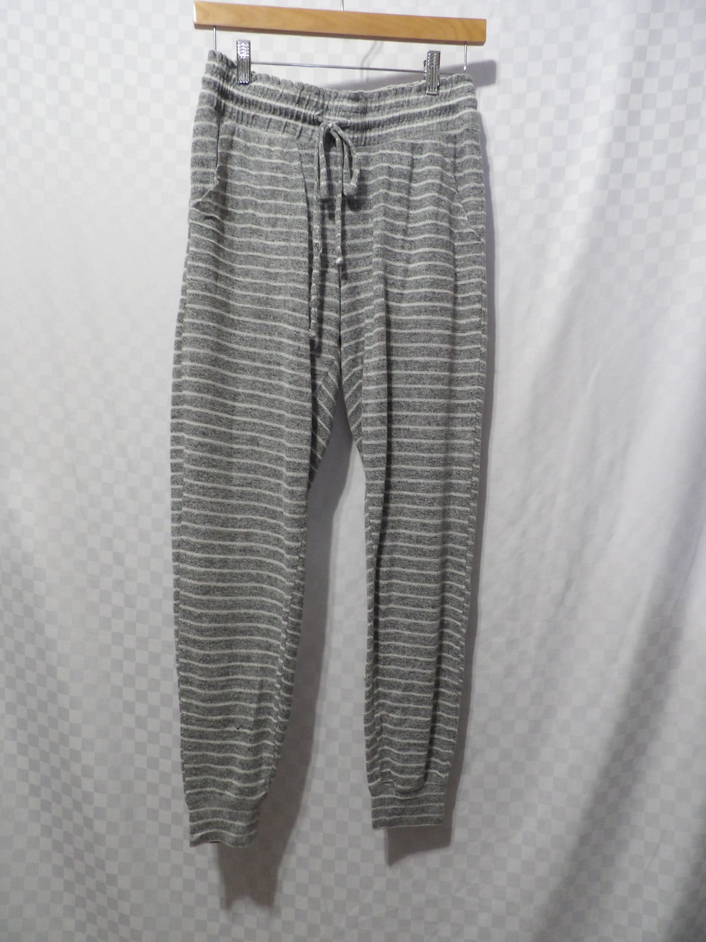 SIMPLE PLEASURES Striped Jogger Sweatpants | M