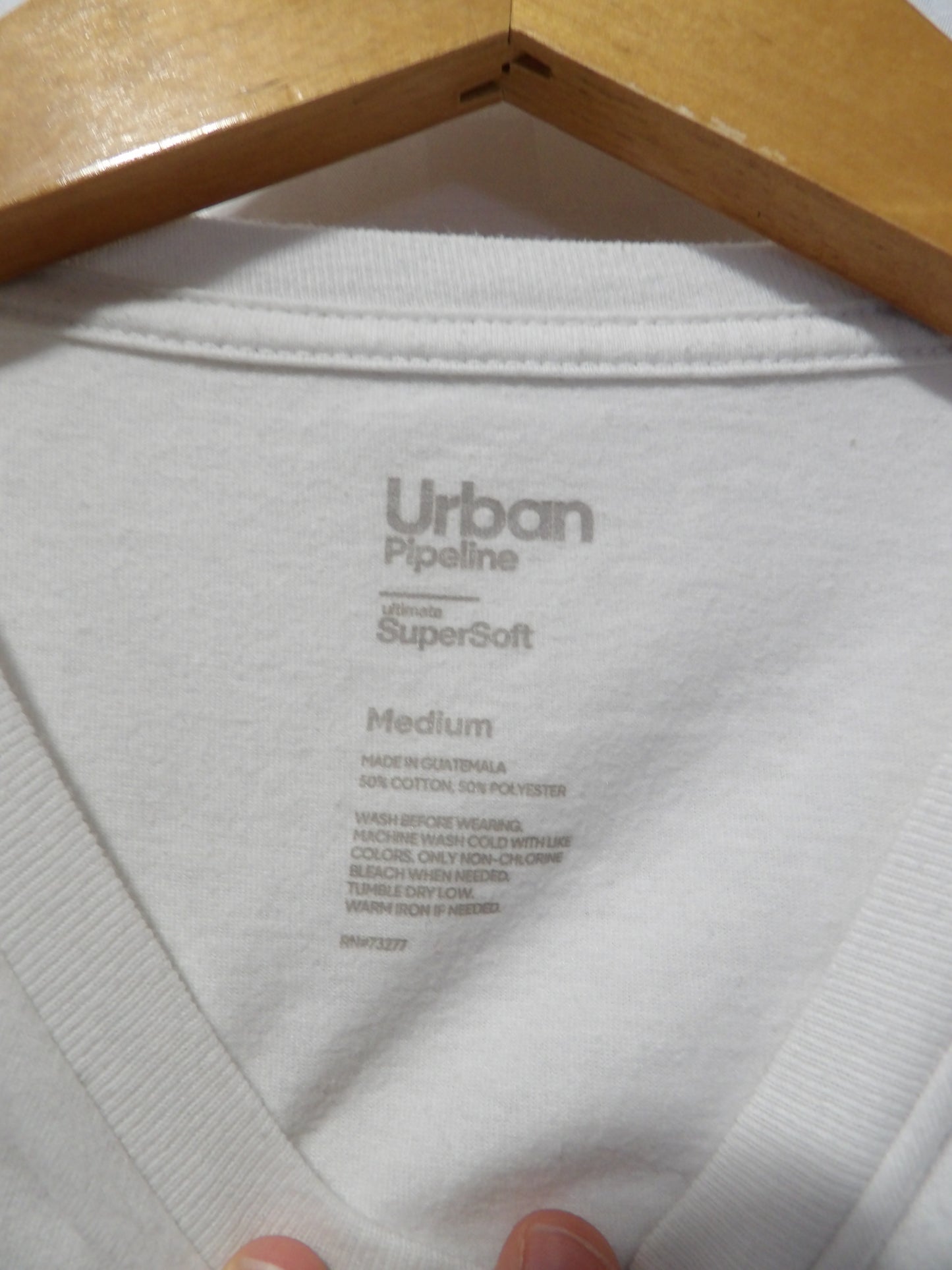 URBAN PIPELINE White Tee | M