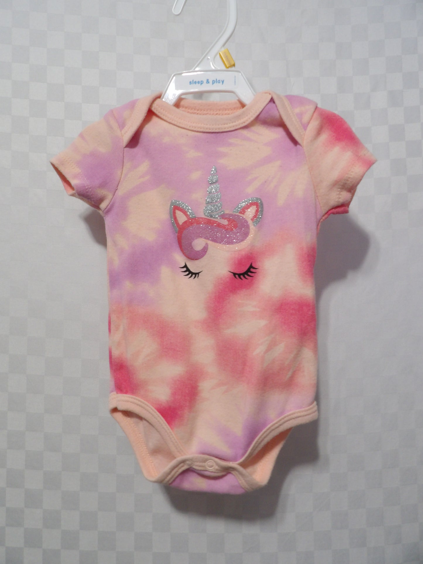 QUILTEX Bundle of 2 Unicorn Onesies | 6-9M