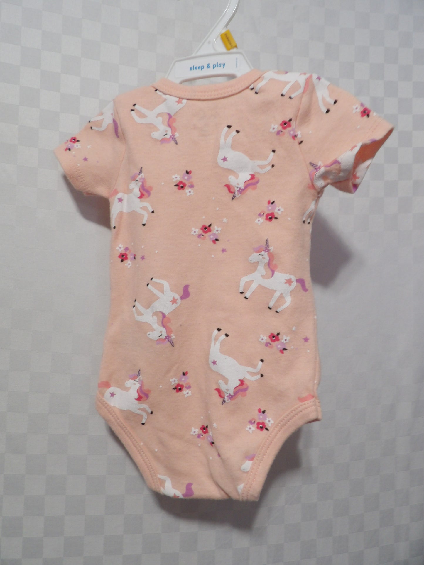 QUILTEX Bundle of 2 Unicorn Onesies | 6-9M