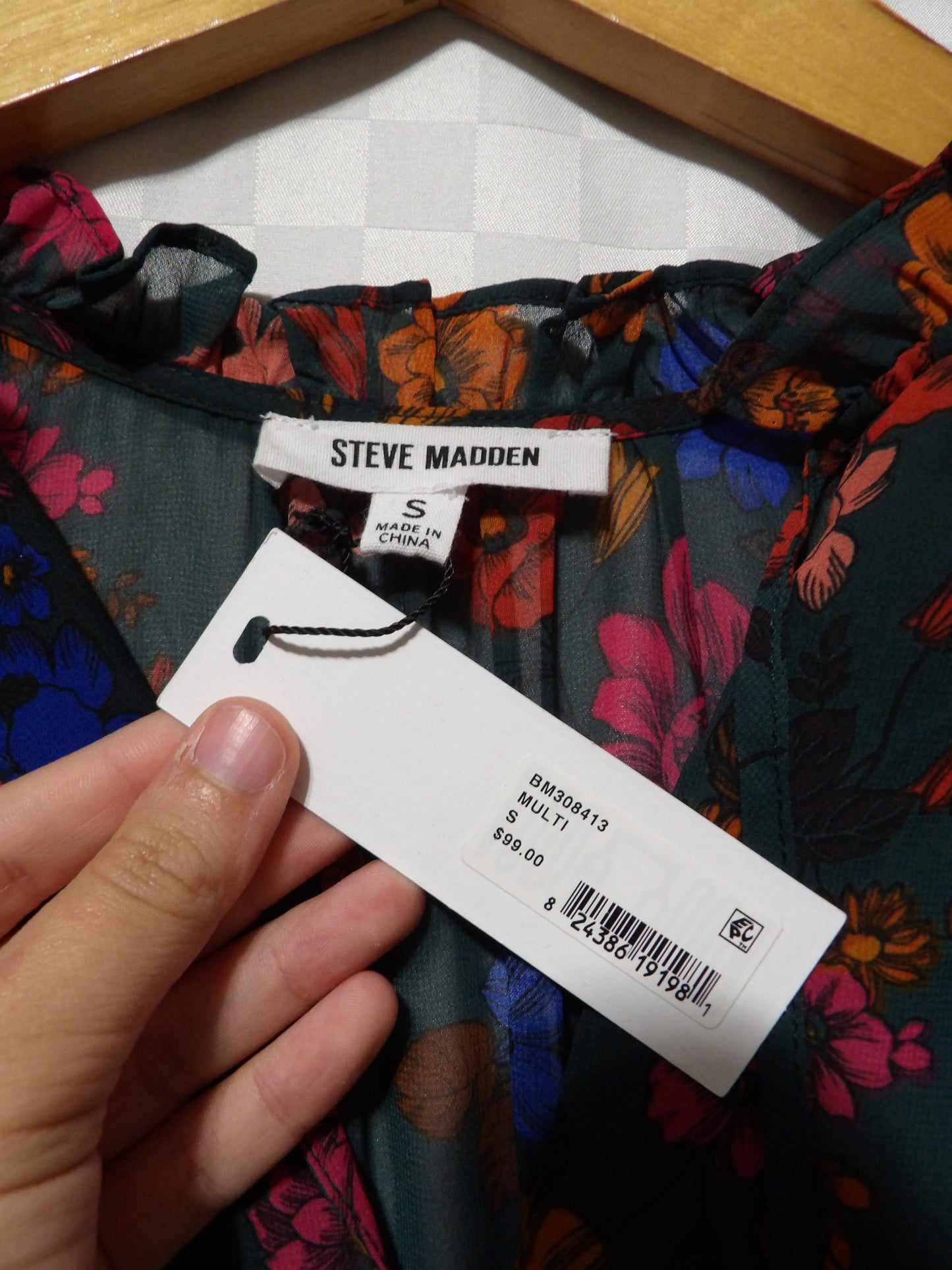 STEVE MADDEN Floral Maxi Dress NWT | S