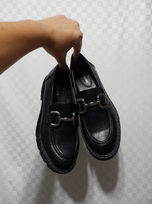 MAURICES Chunky Leather Loafers | 7 1/2