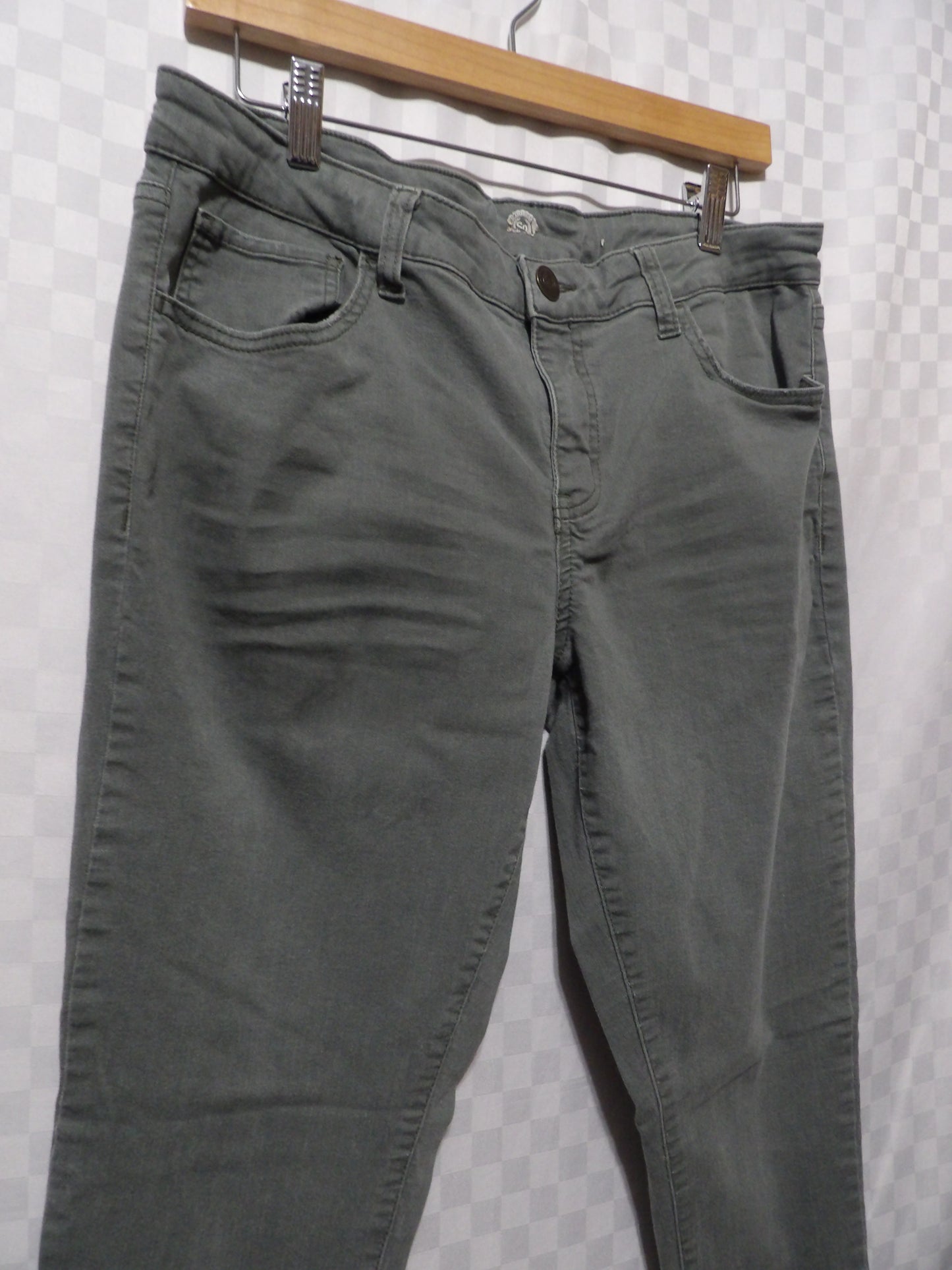 SO Light Green Skinny Jeans | 14