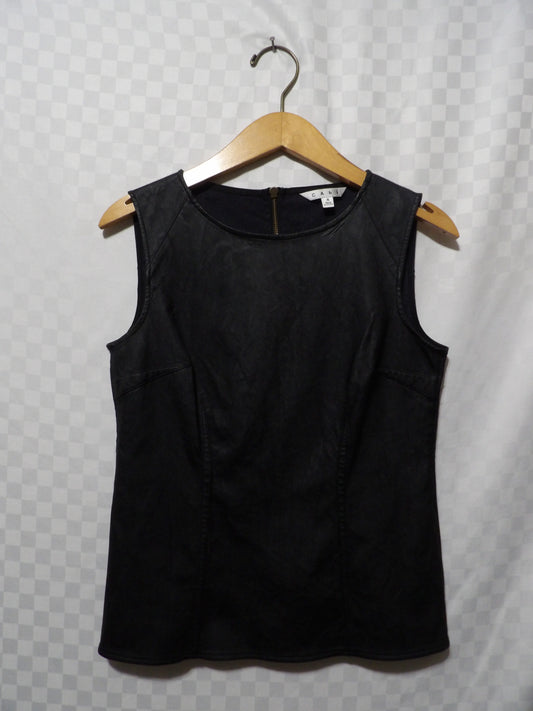 CABI Faux Leather Blouse | 4