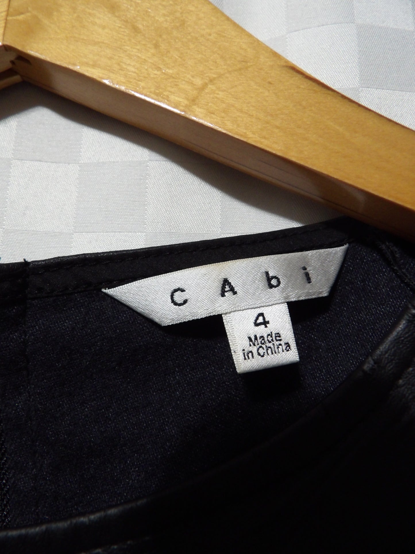 CABI Faux Leather Blouse | 4