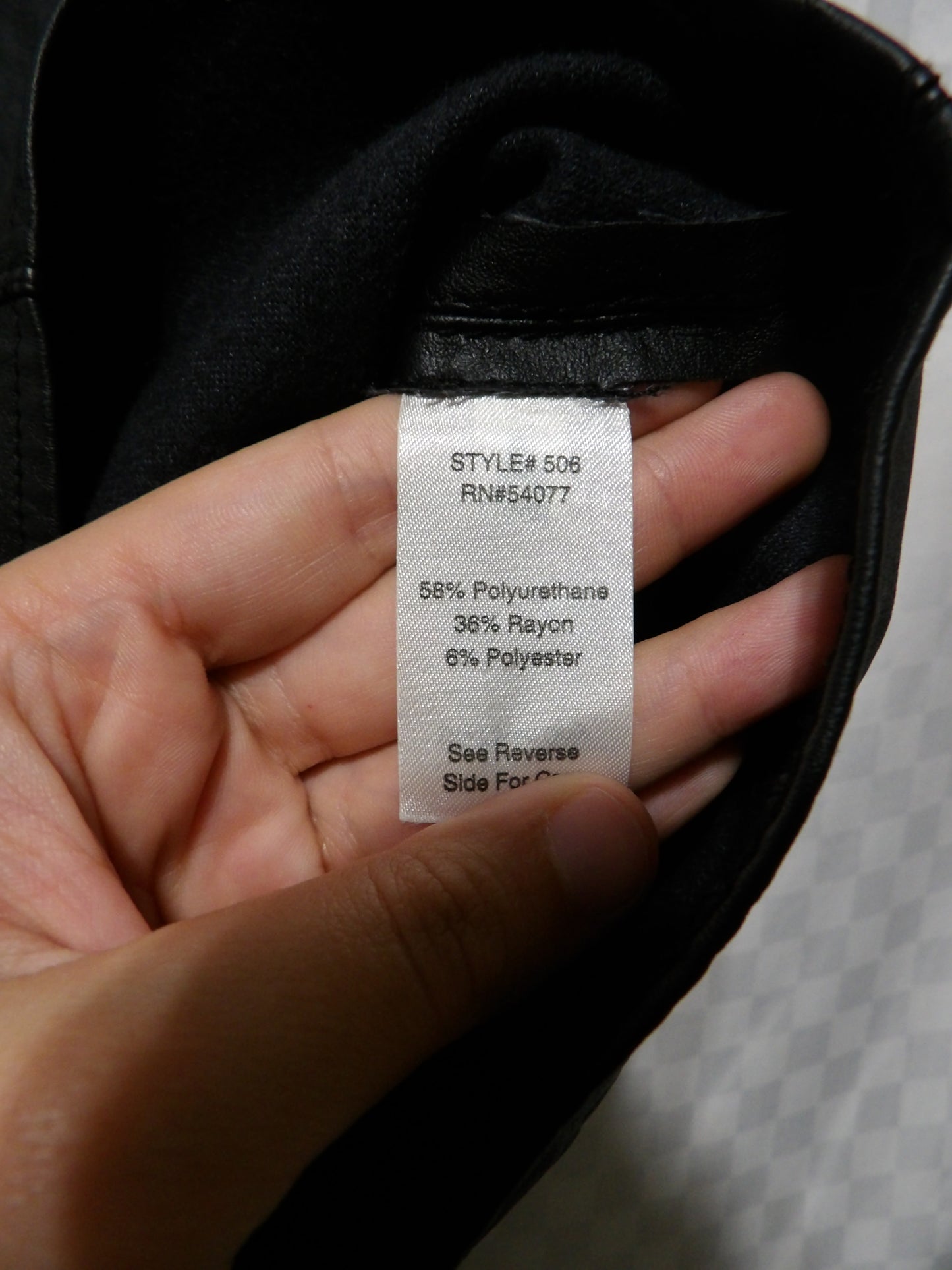 CABI Faux Leather Blouse | 4