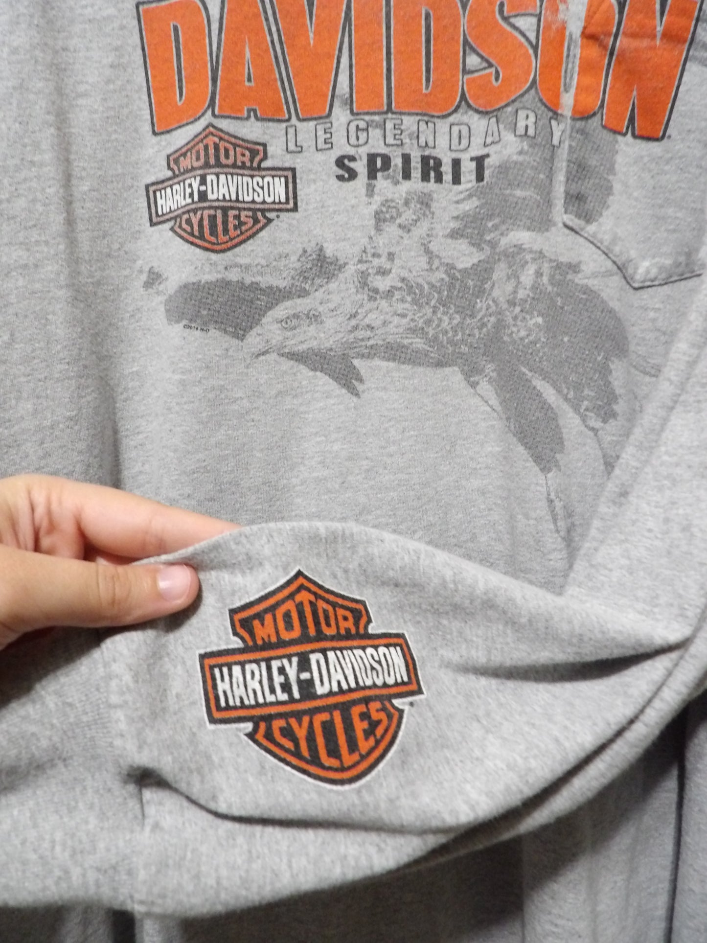 HARLEY DAVIDSON Long Sleeve Tee | 2XL