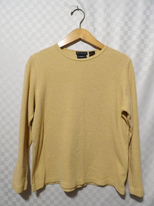 VINTAGE Sonoma Jean Co. Yellow Thermal | PM