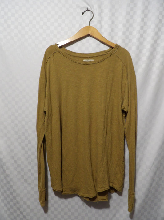 FREE PEOPLE Distressed Long Sleeve | M