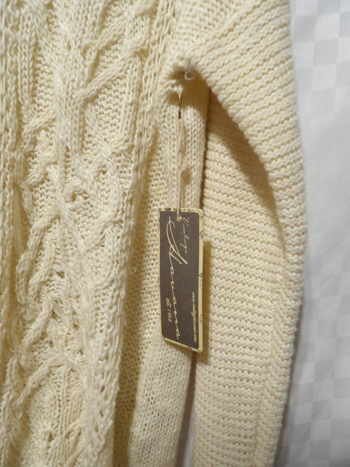 VINTAGE HAVANA Distressed Sweater New with Tags | L