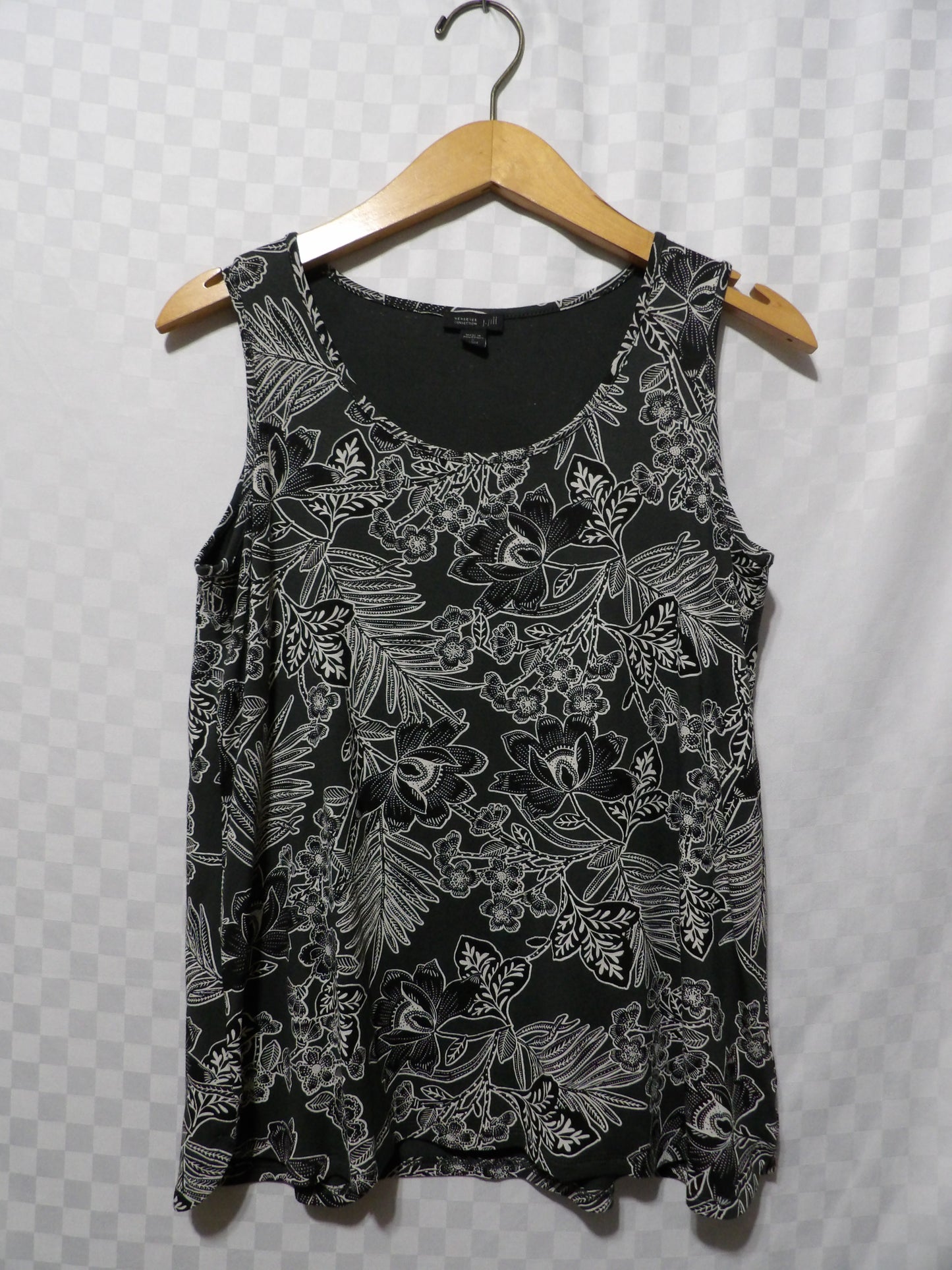 J.JILL Wearever Collection Floral Tank Top | PS