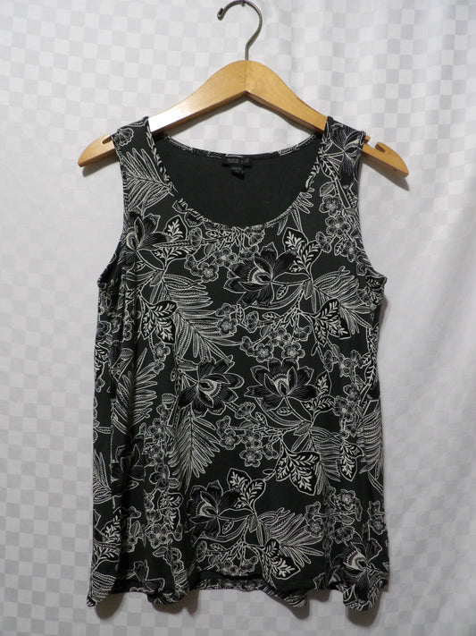 J.JILL Wearever Collection Floral Tank Top | PS