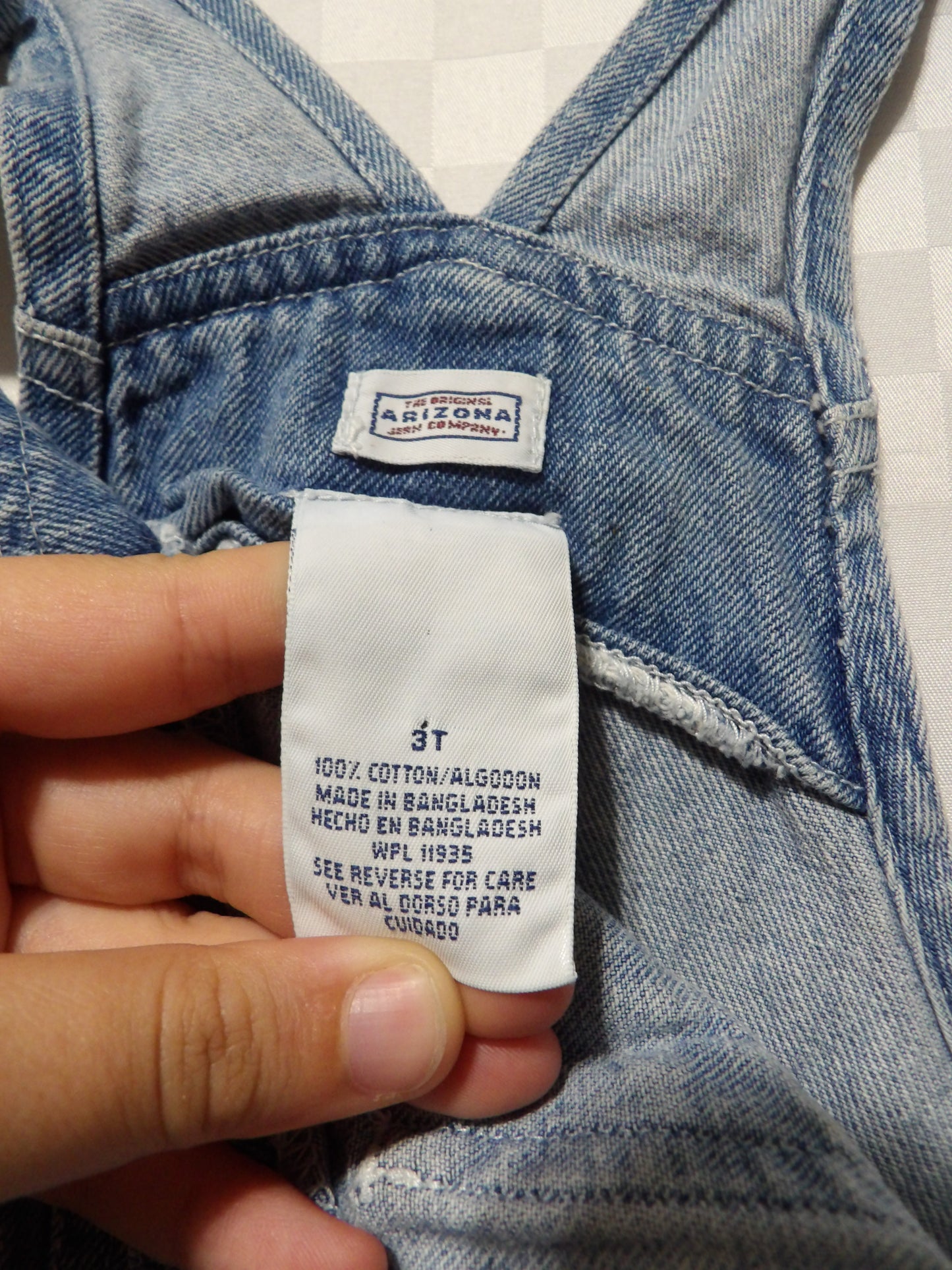 VINTAGE Arizona Jean Co. Denim Overalls | 3T