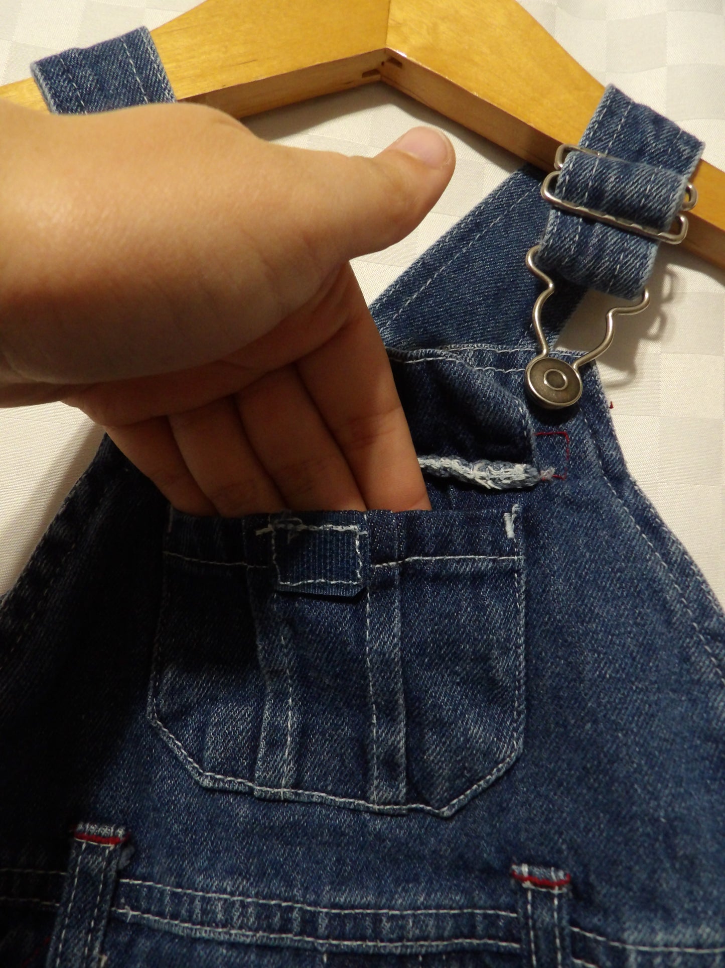 VINTAGE Kid Connection Denim Overalls | 12M