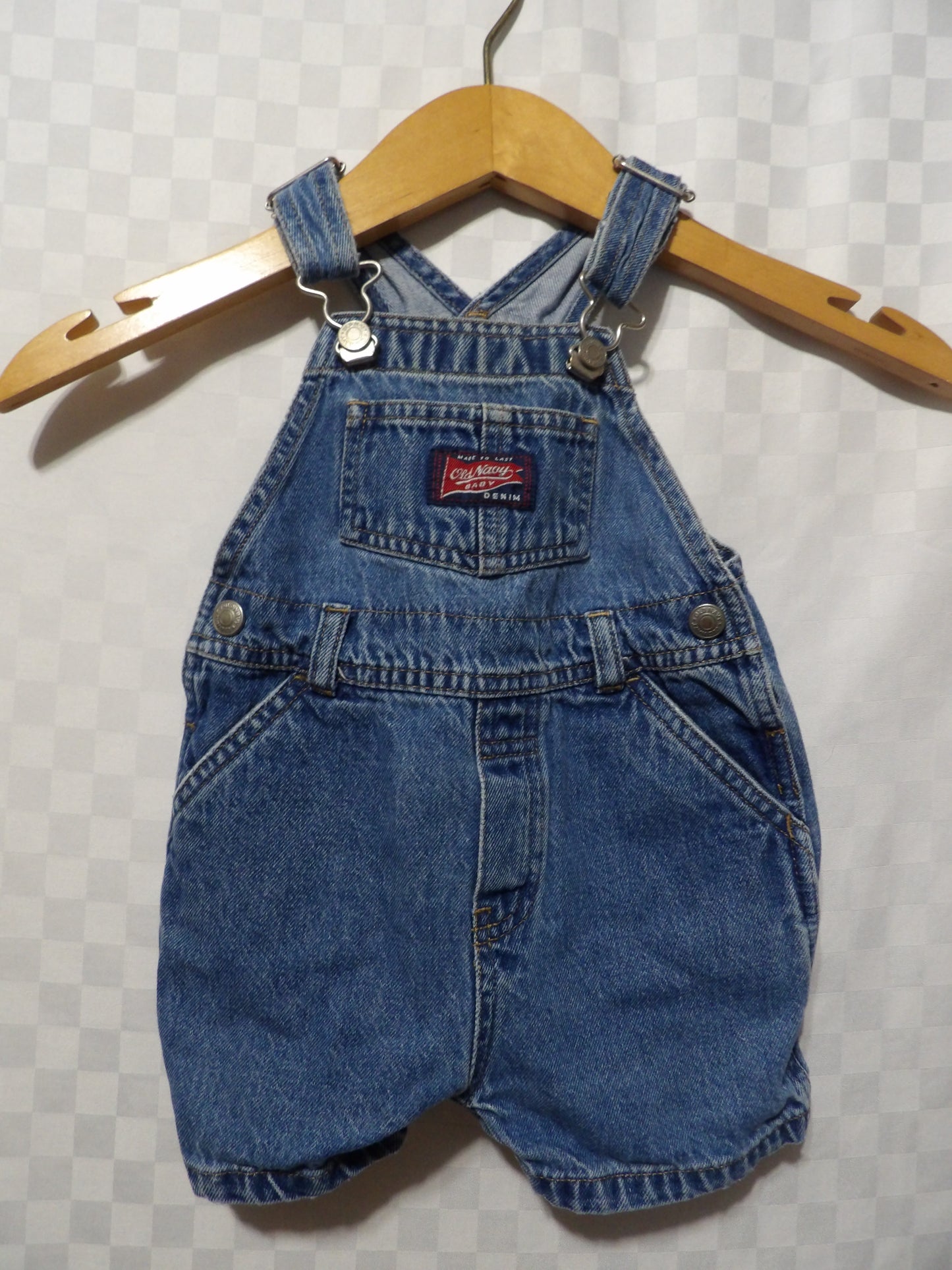VINTAGE Old Navy Denim Overalls | M 6-12 Mos