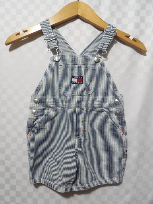 VINTAGE Tommy Hilfiger Striped Overalls | 2T