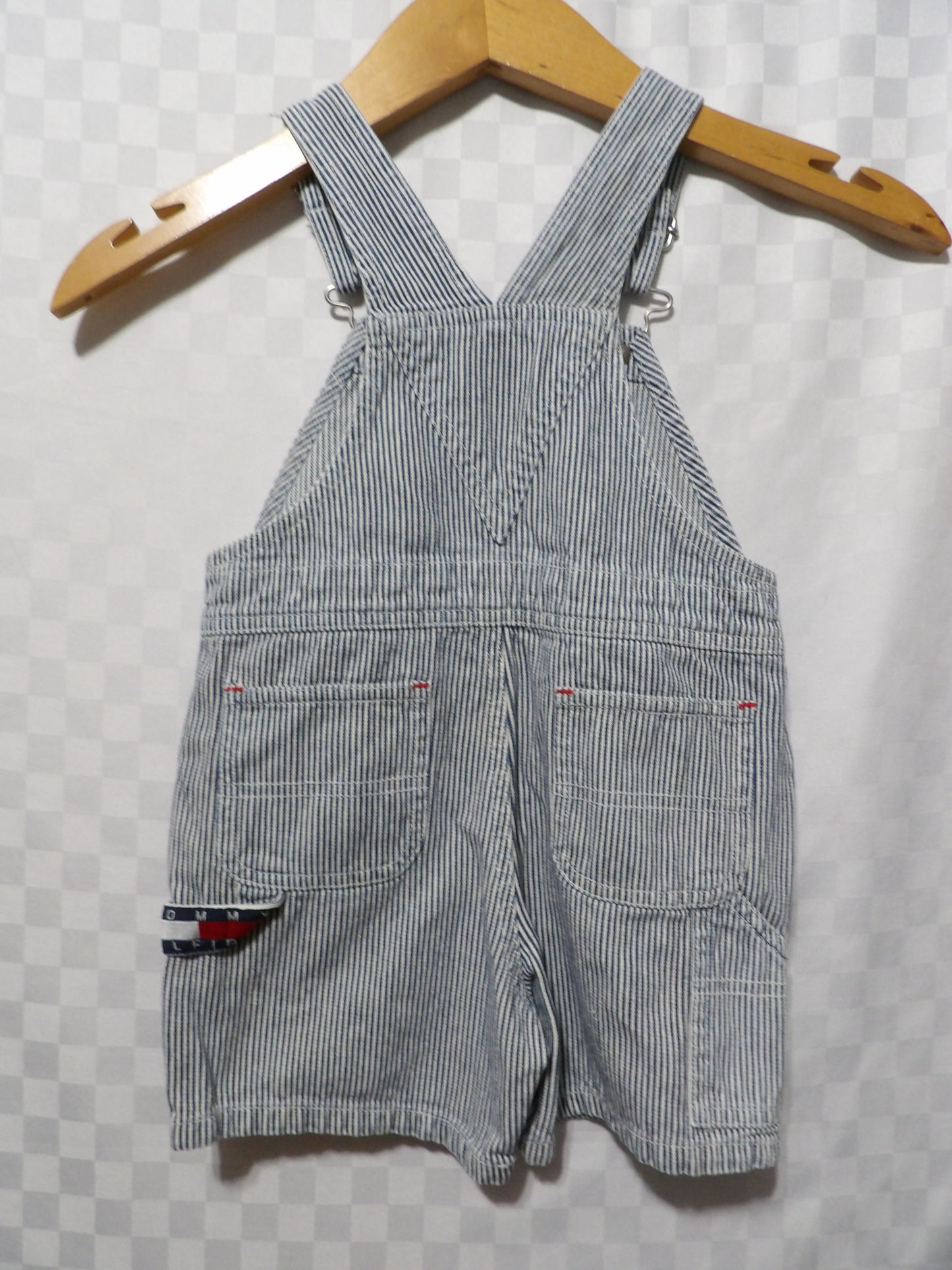 VINTAGE Tommy Hilfiger Striped Overalls | 2T