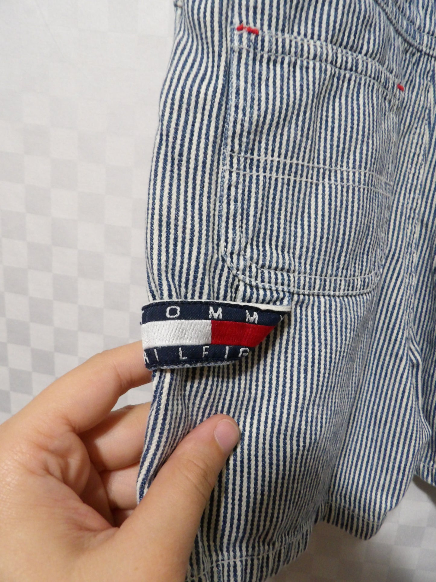VINTAGE Tommy Hilfiger Striped Overalls | 2T