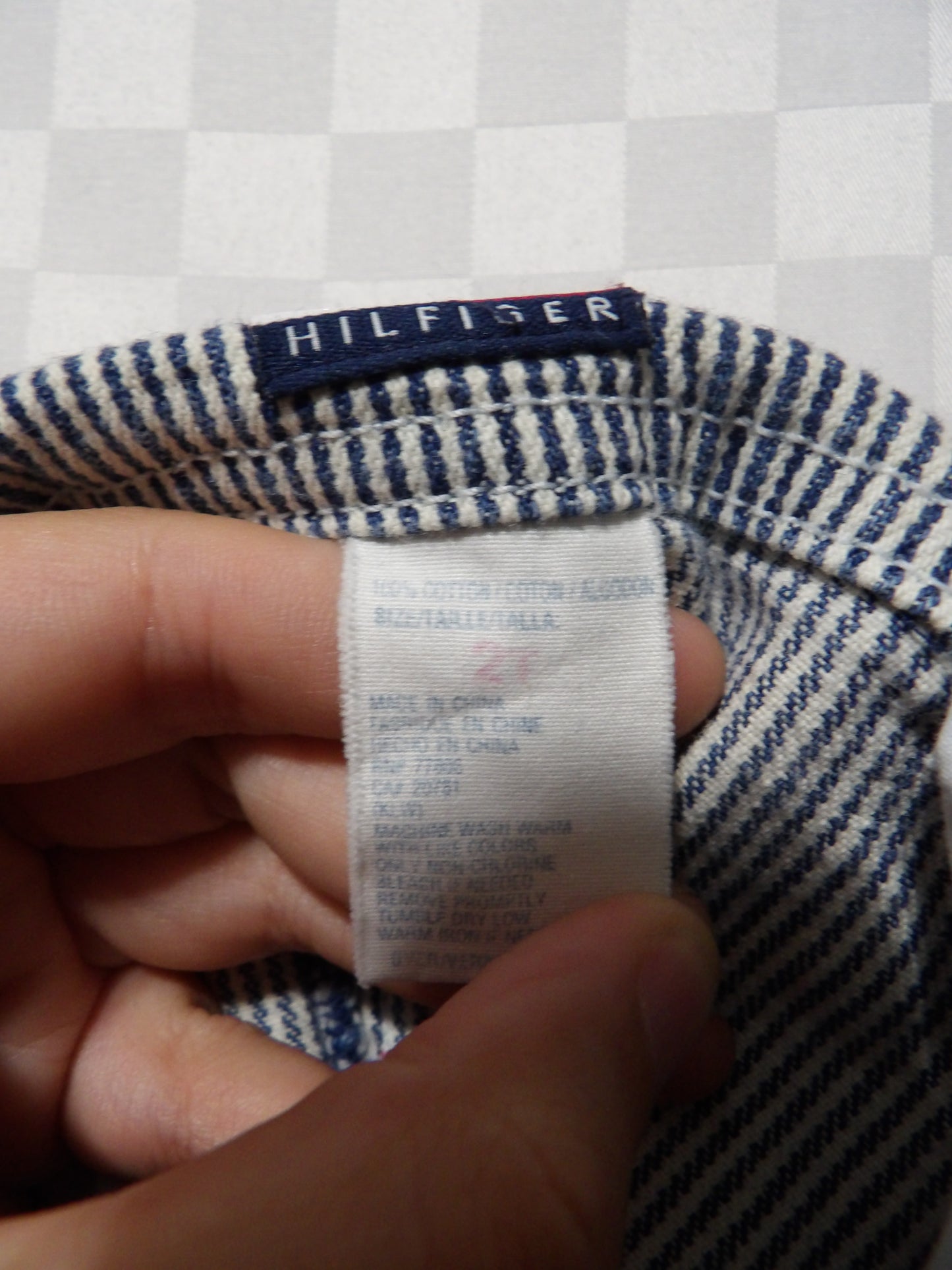 VINTAGE Tommy Hilfiger Striped Overalls | 2T