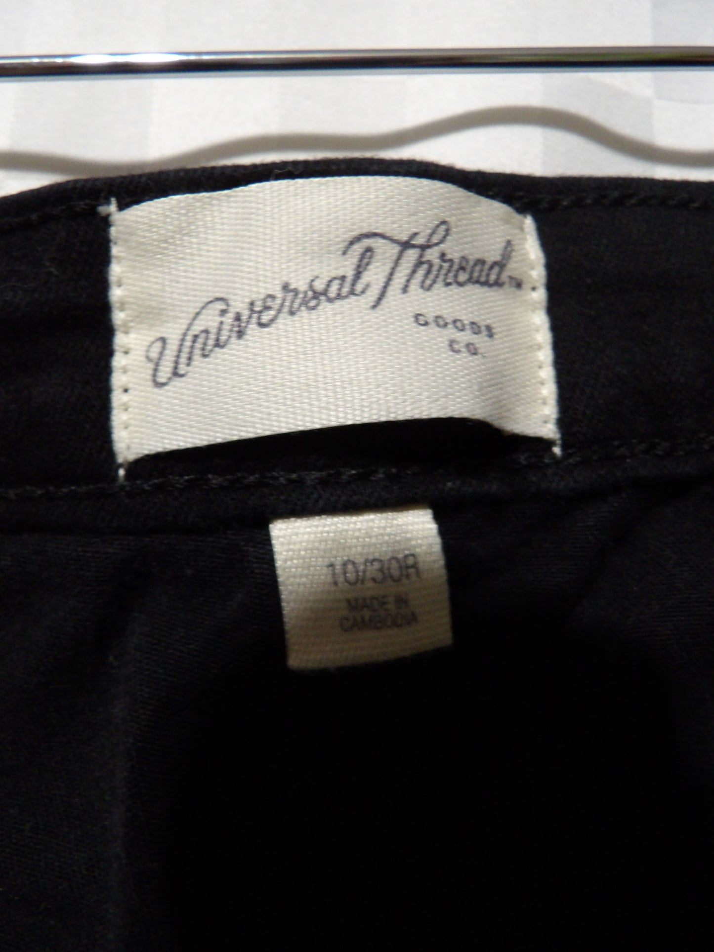 UNIVERSAL THREAD High Rise Flare Black Jeans | 10/30R