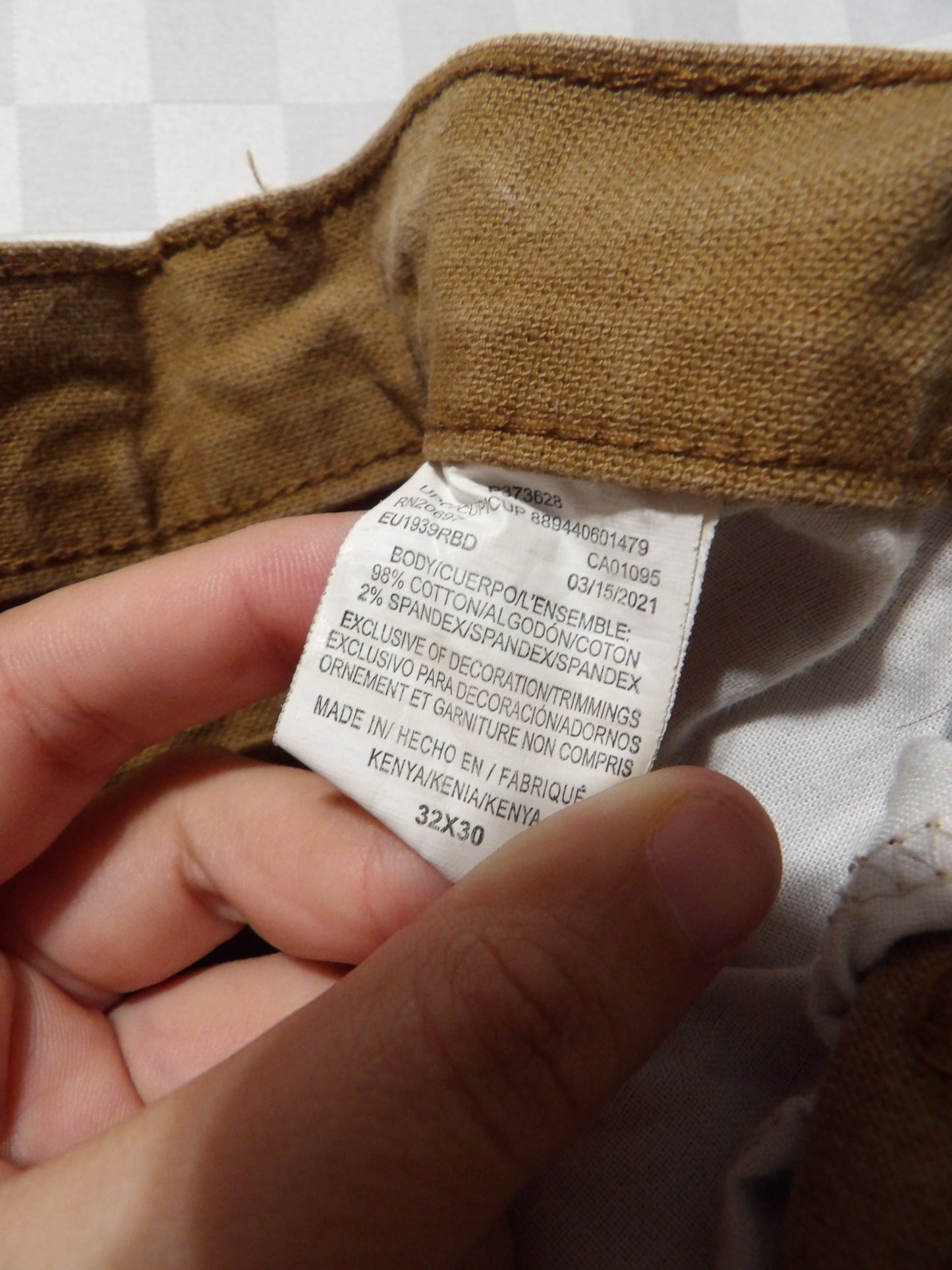 DICKIE'S Tan Work Pants | 32x30