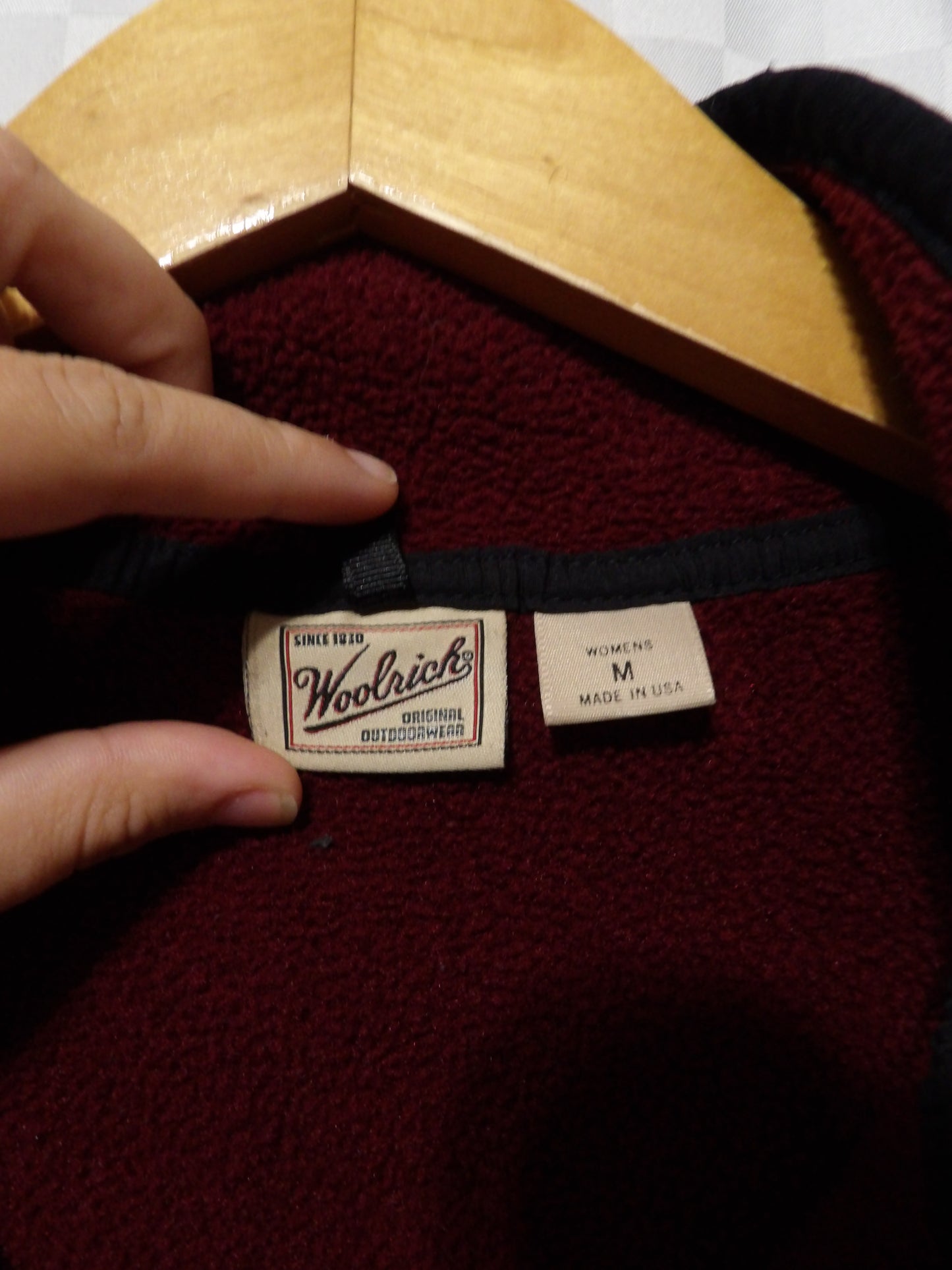 WOOLRICH Fleece Pullover | M
