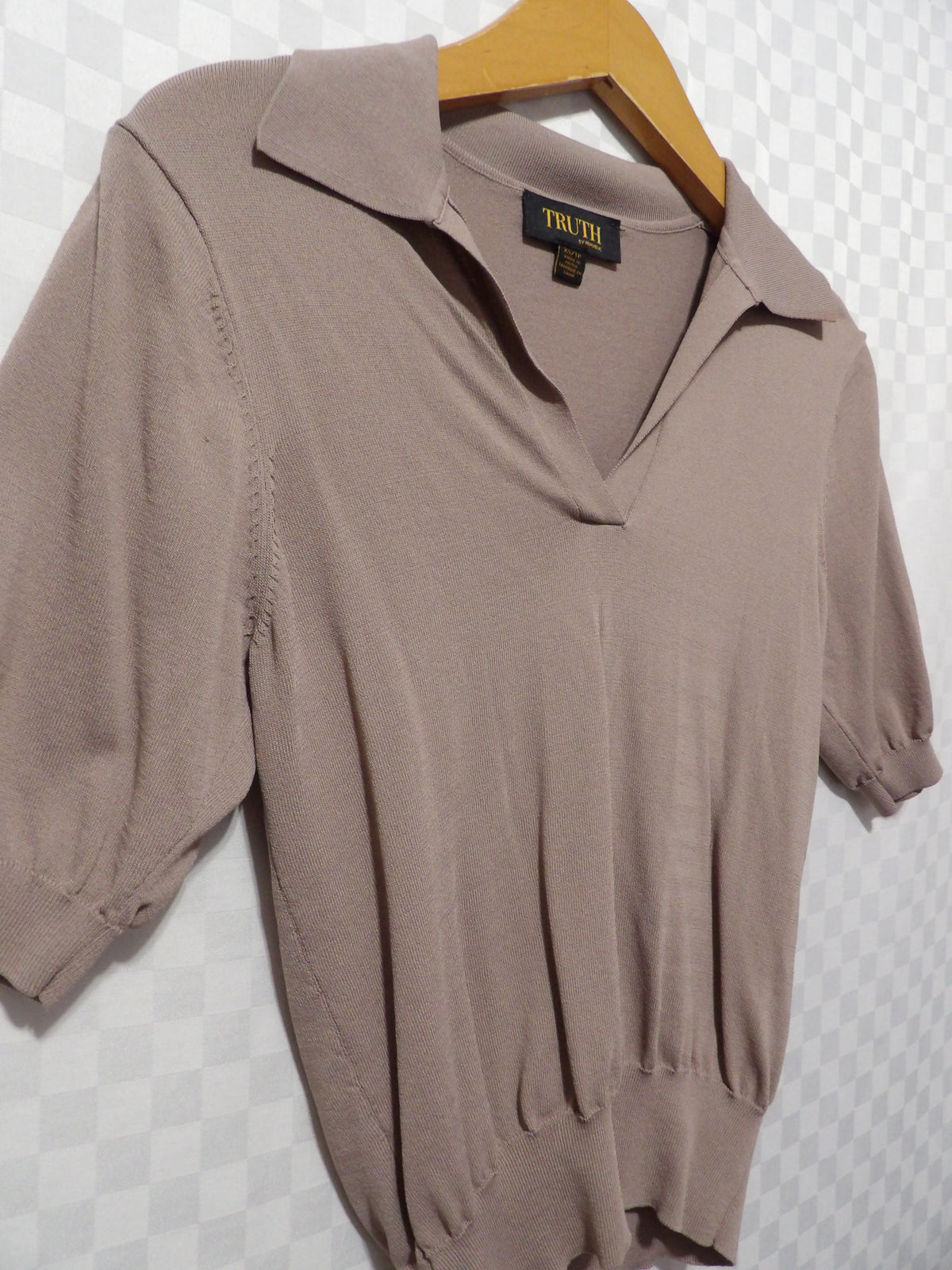 TRUTH by REPUBLIC Vintage Collared Top | XS