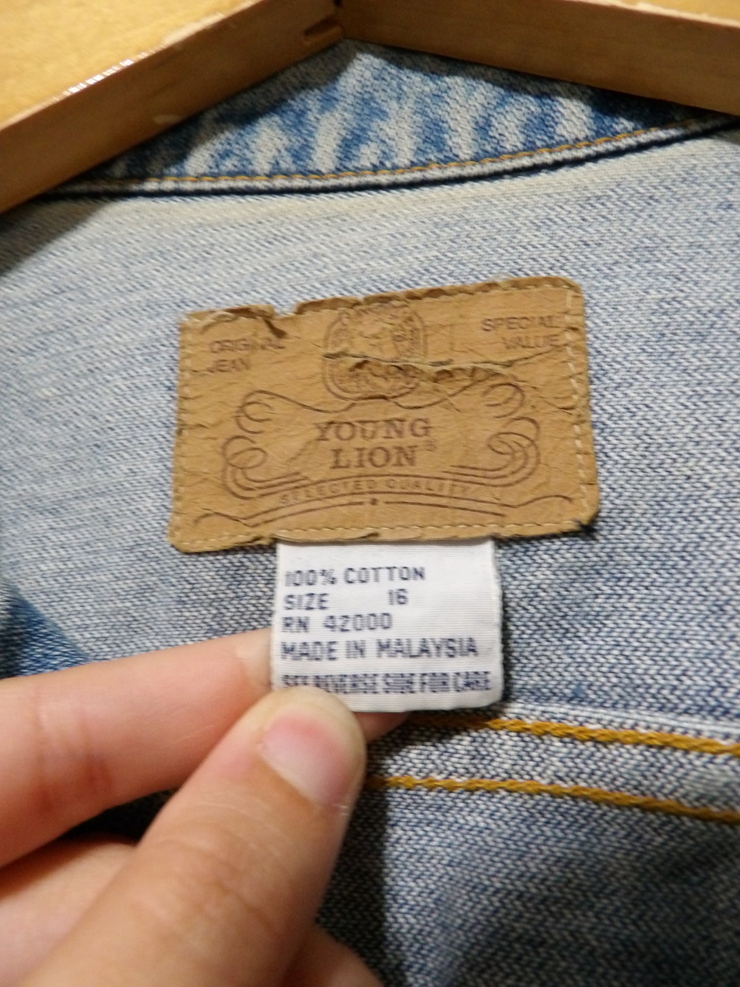 YOUNG LION Vintage Jean Jacket | 16