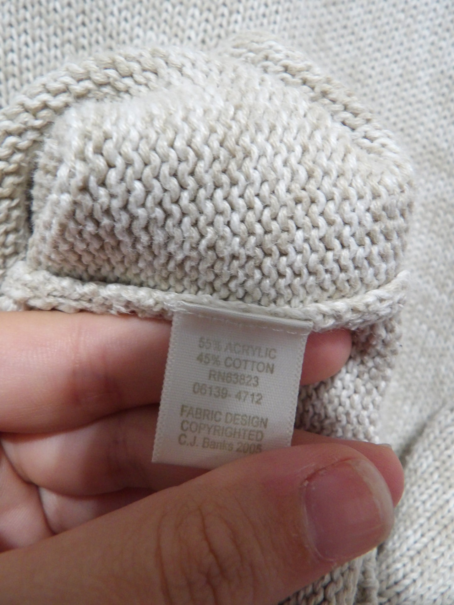 C.J. BANKS Vintage Lightweight Sweater | 1X