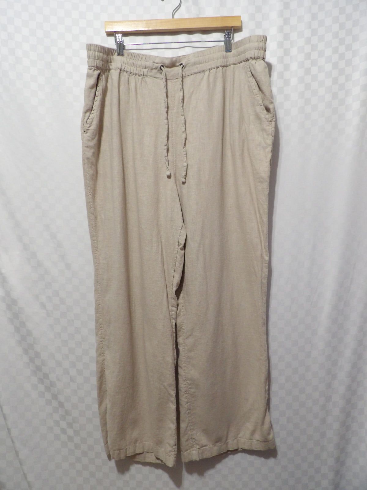 NATURALS D&CO. Linen Pants | 1X