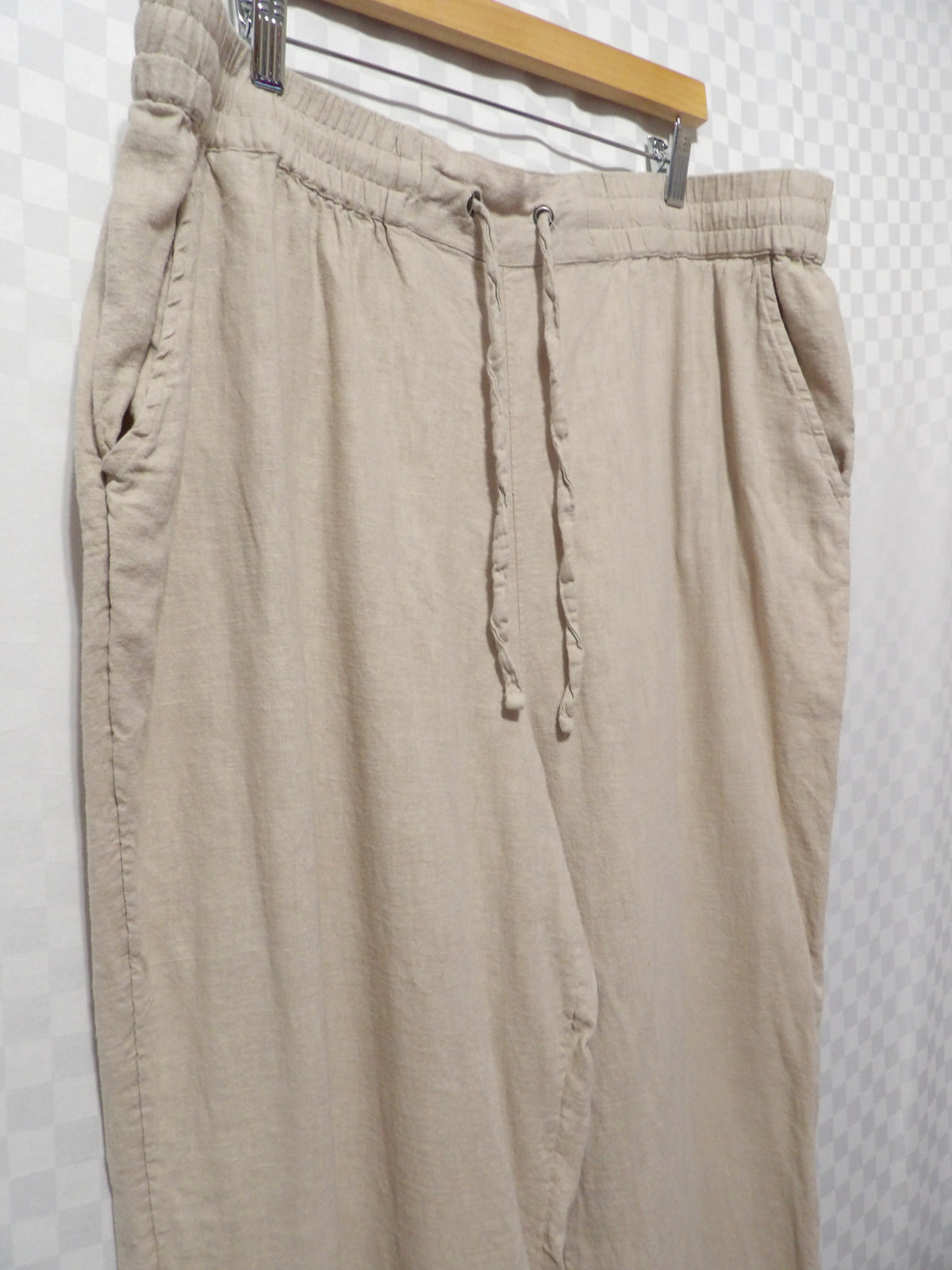 NATURALS D&CO. Linen Pants | 1X