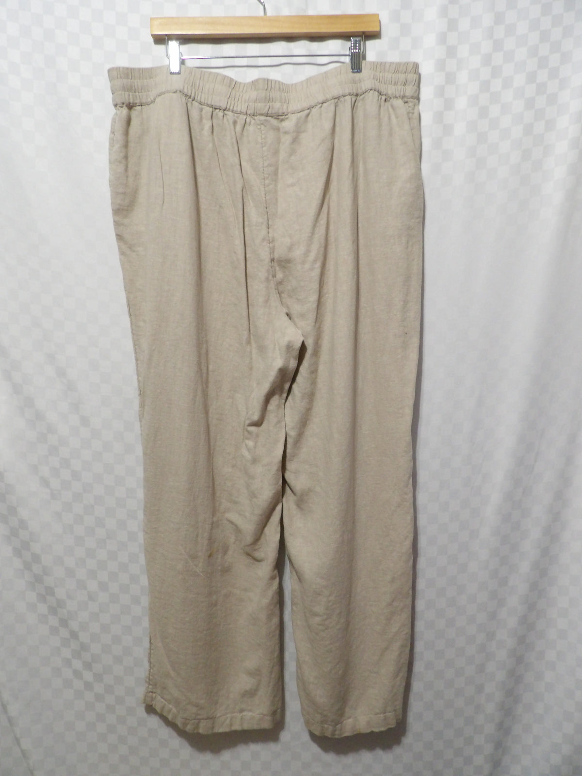 NATURALS D&CO. Linen Pants | 1X